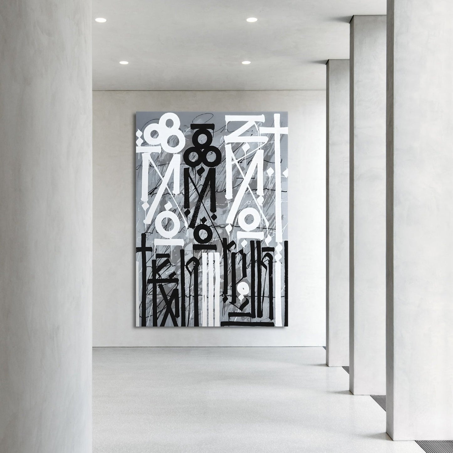 Retna Grey - Canvas Wall Art