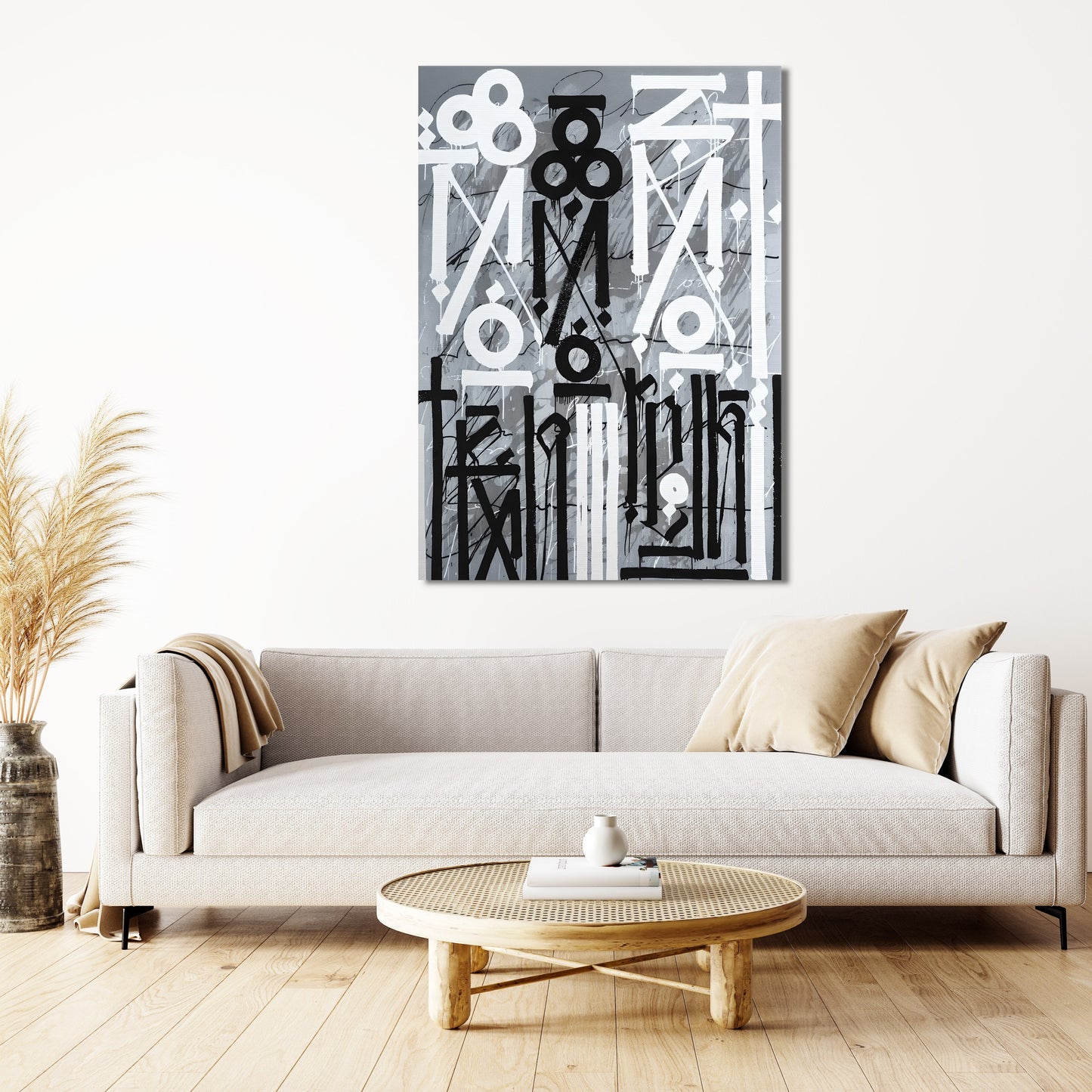 Retna Grey - Canvas Wall Art
