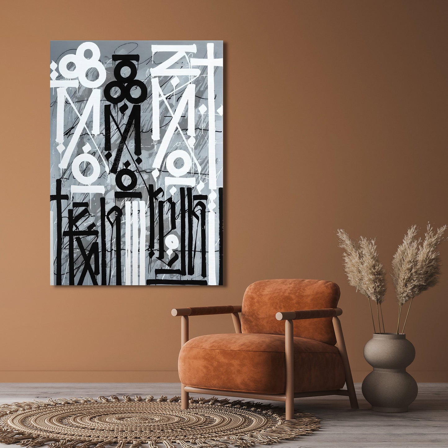 Retna Grey - Canvas Wall Art