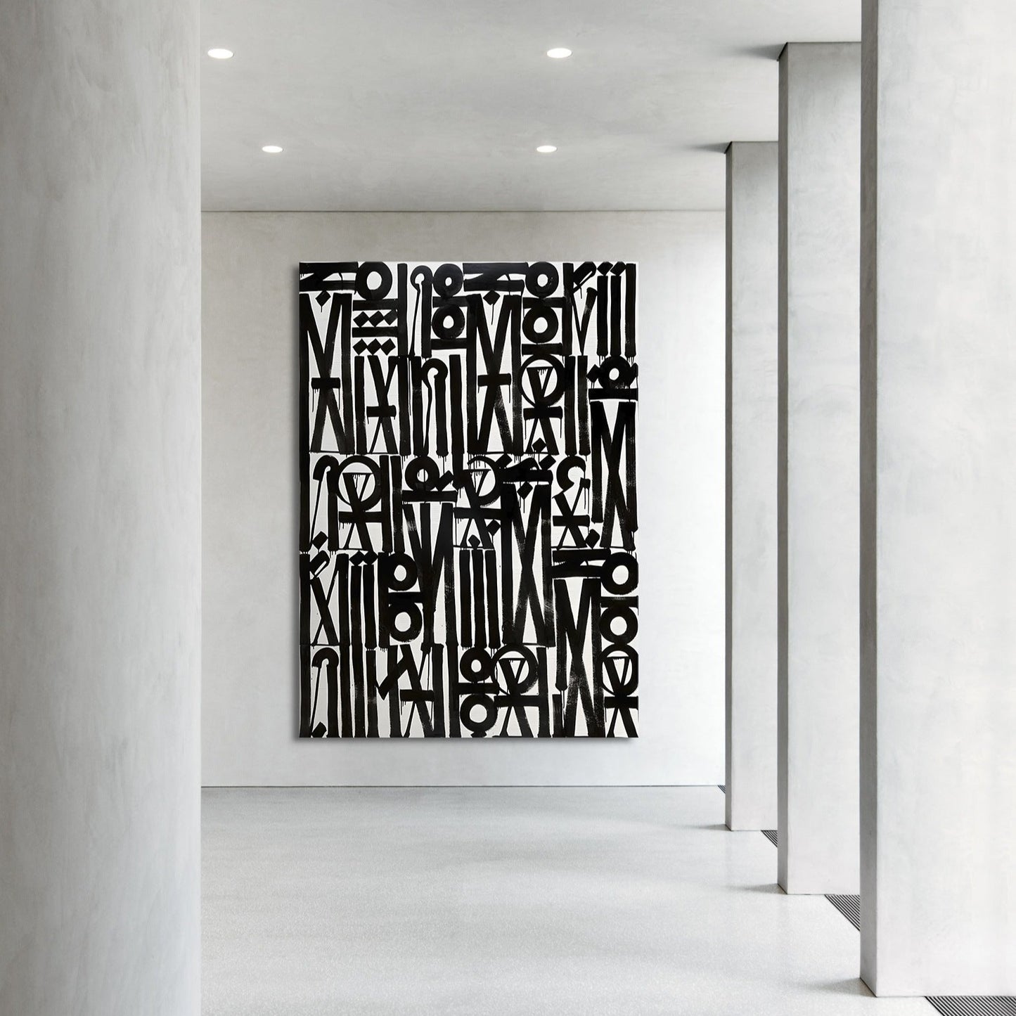 Retna B/W - Canvas Wall Art
