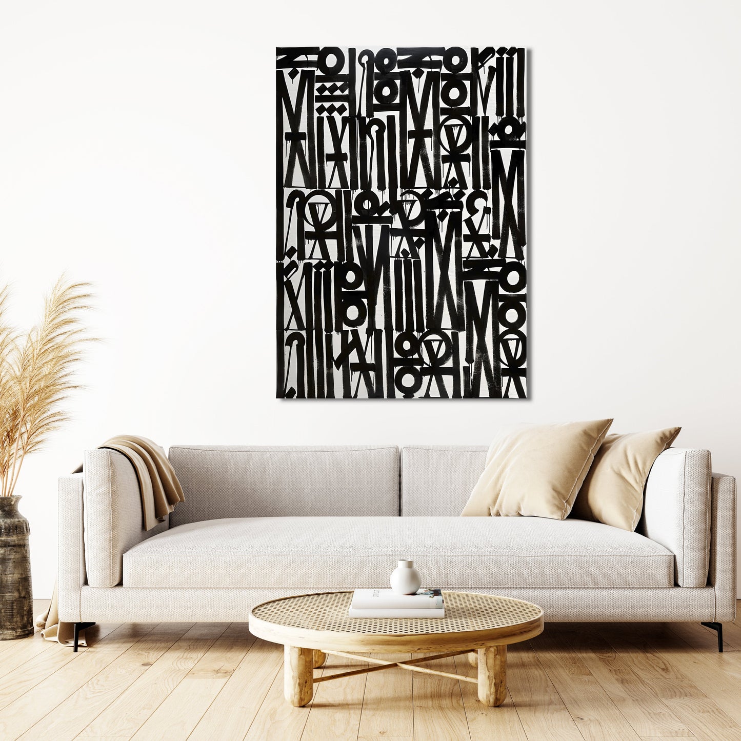 Retna B/W - Canvas Wall Art