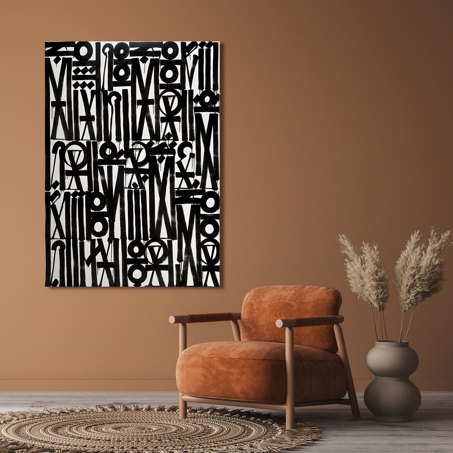 Retna B/W - Canvas Wall Art