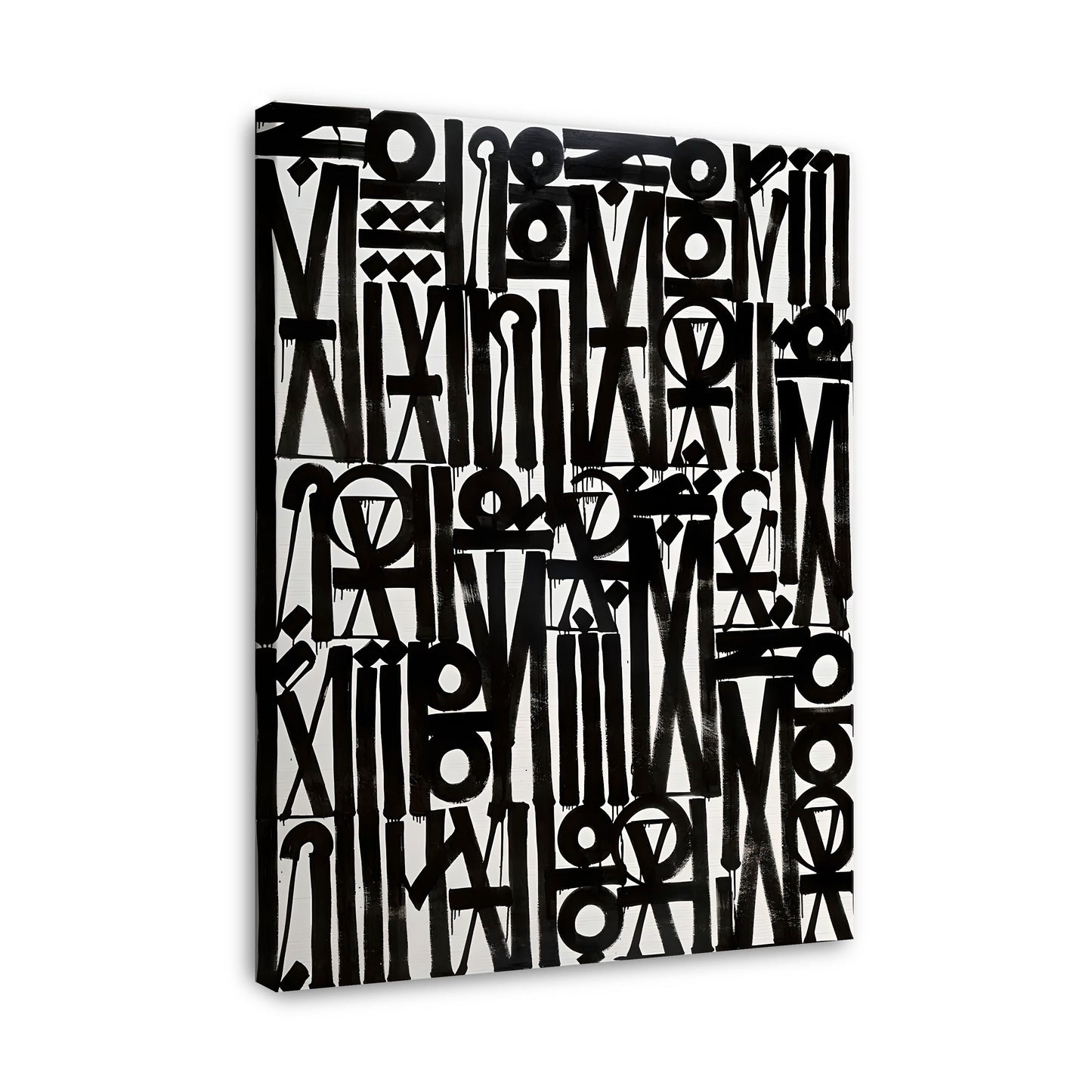 Retna B/W - Canvas Wall Art