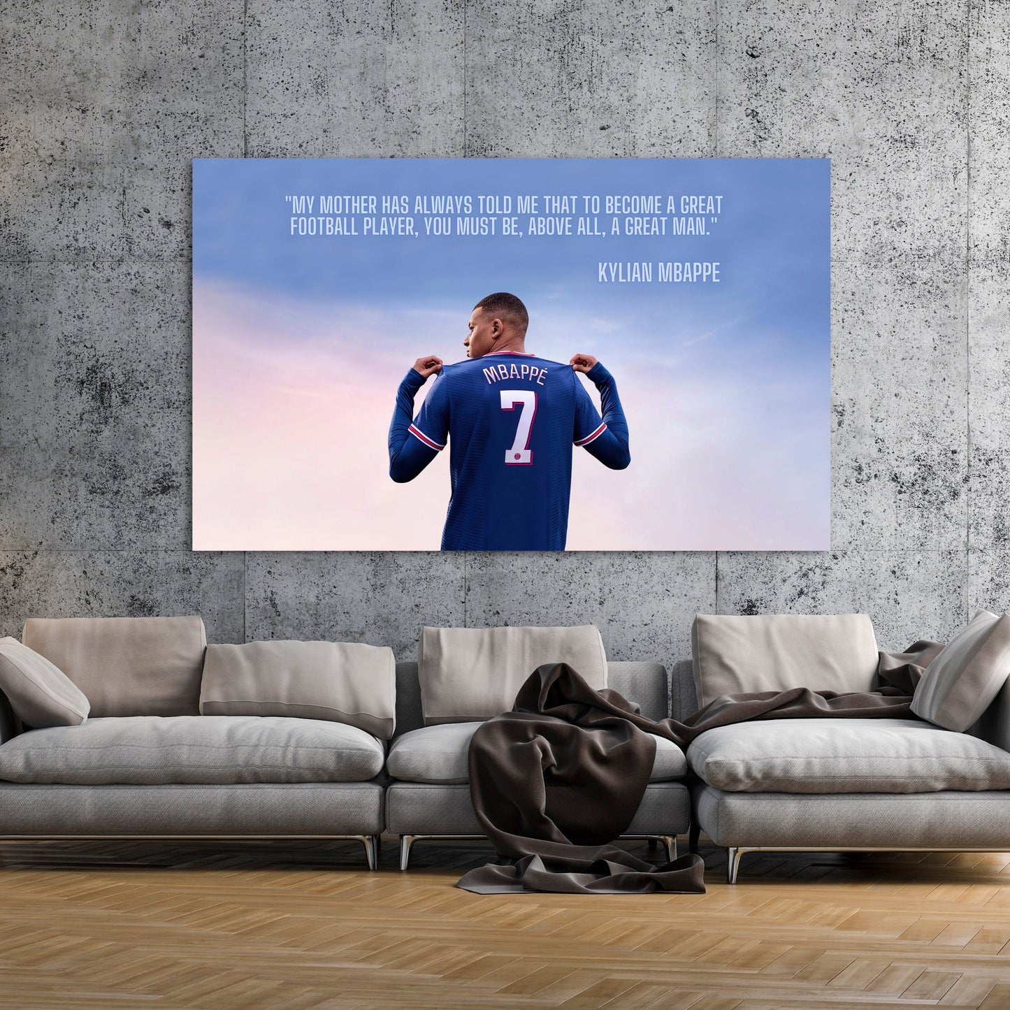 Soccer Poster - Canvas Wall Art