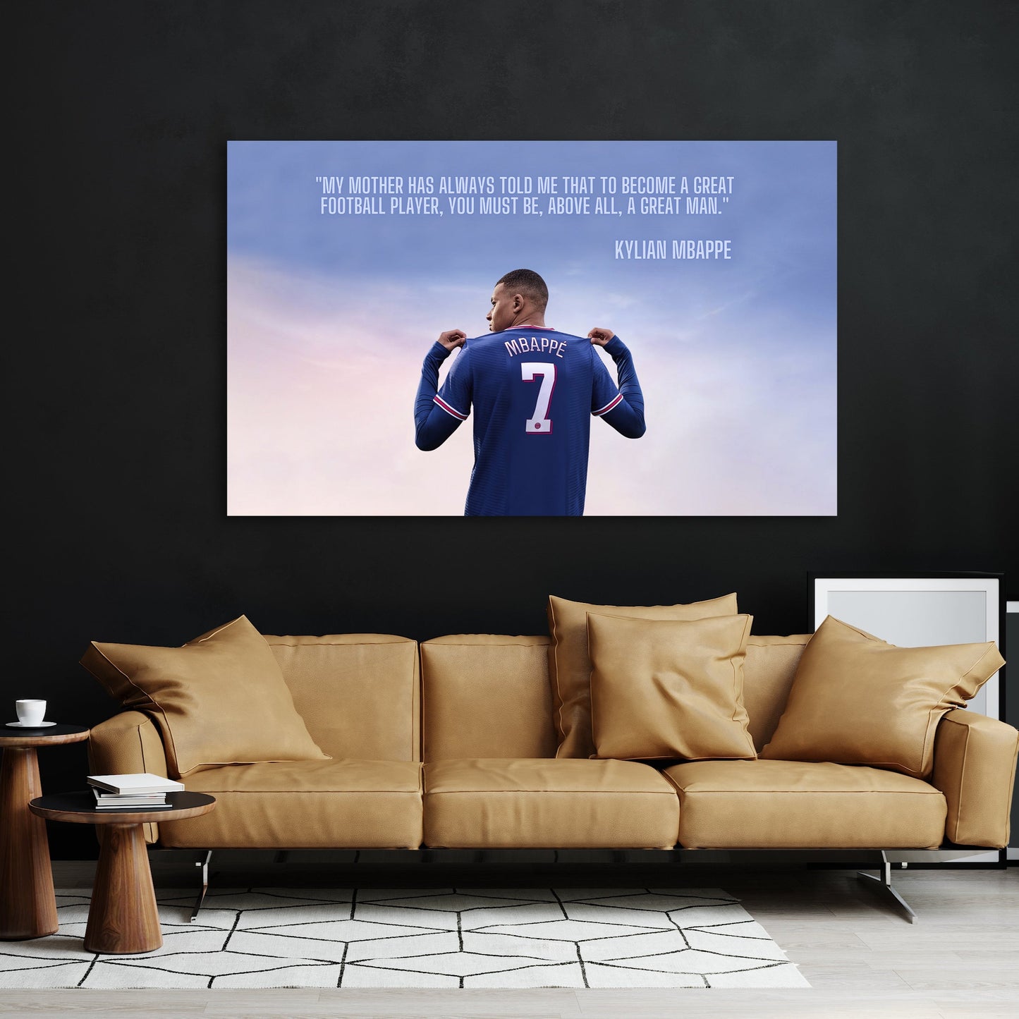 Soccer Poster - Canvas Wall Art