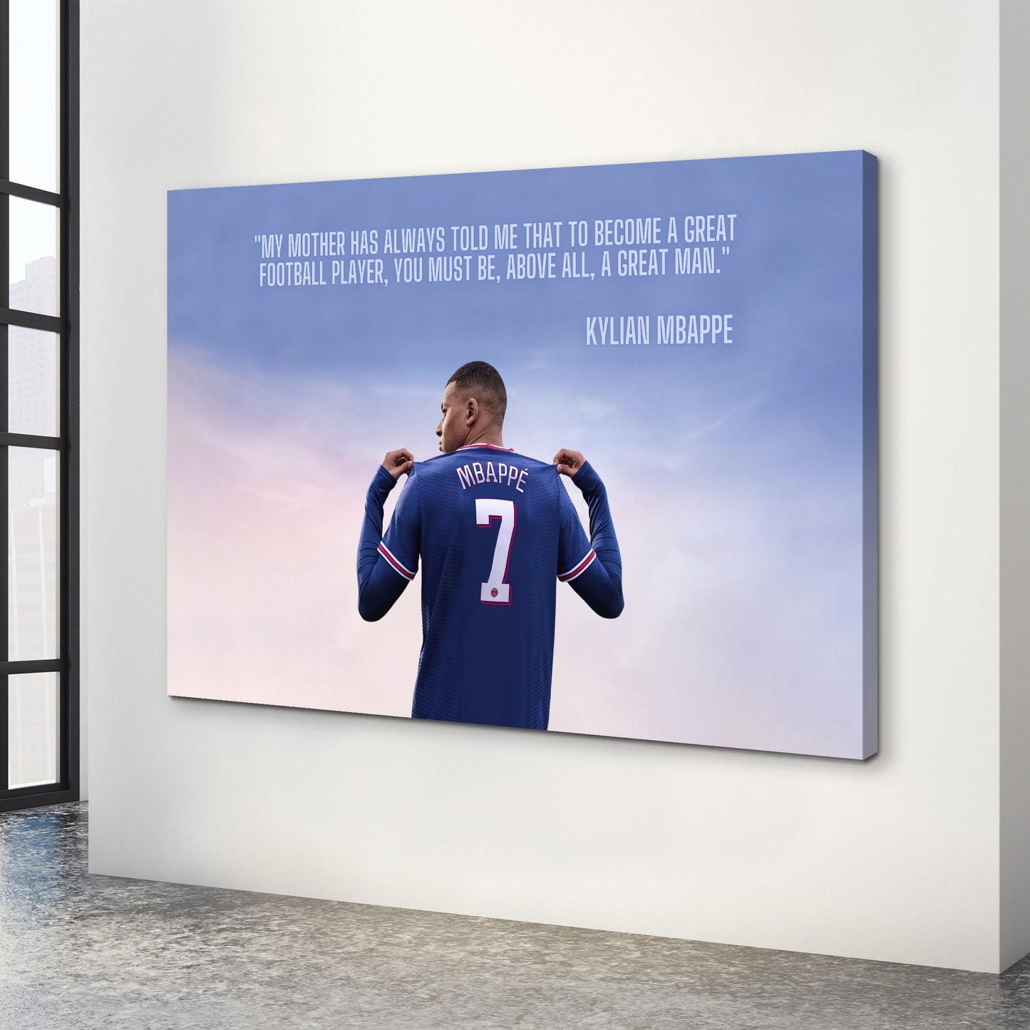 Soccer Poster - Canvas Wall Art