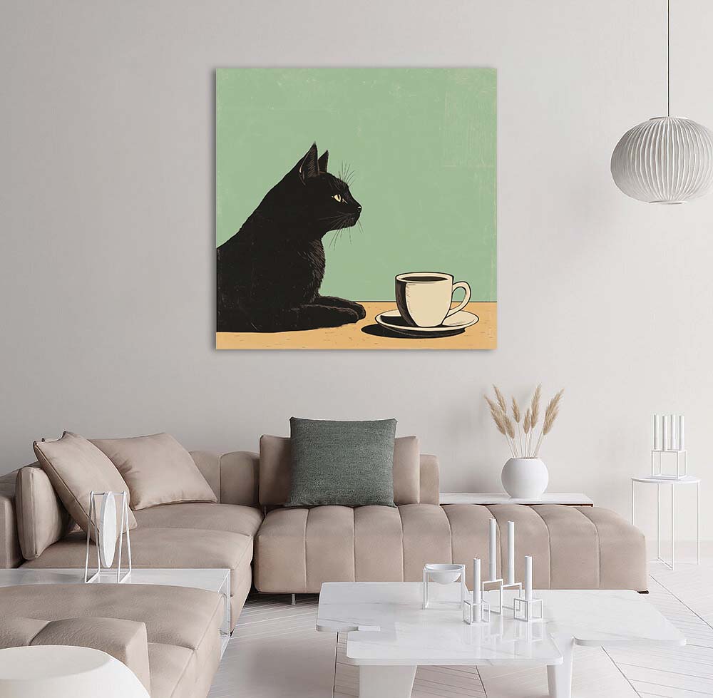 The Cat - Canvas Wall Art