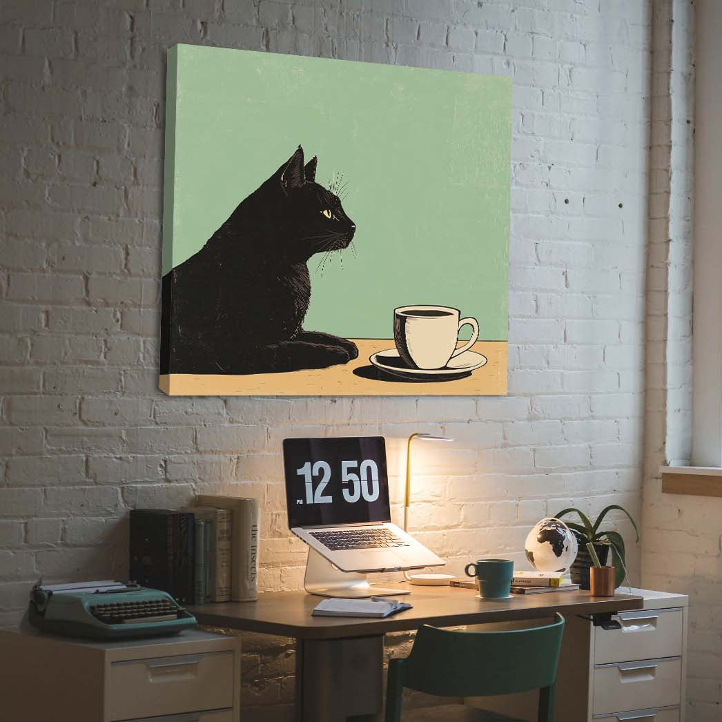 The Cat - Canvas Wall Art