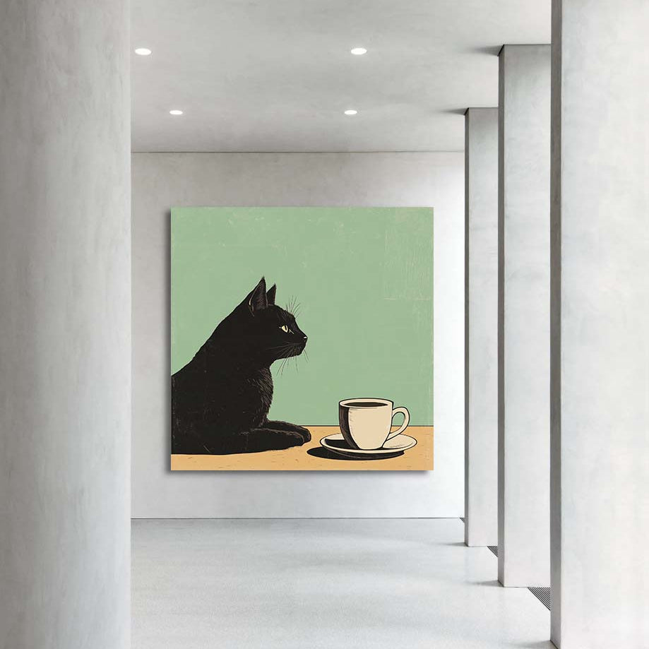 The Cat - Canvas Wall Art