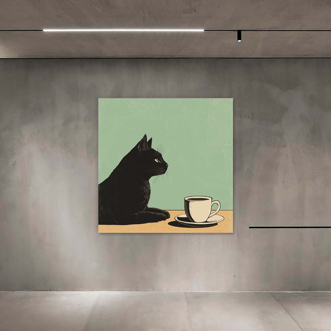 The Cat - Canvas Wall Art