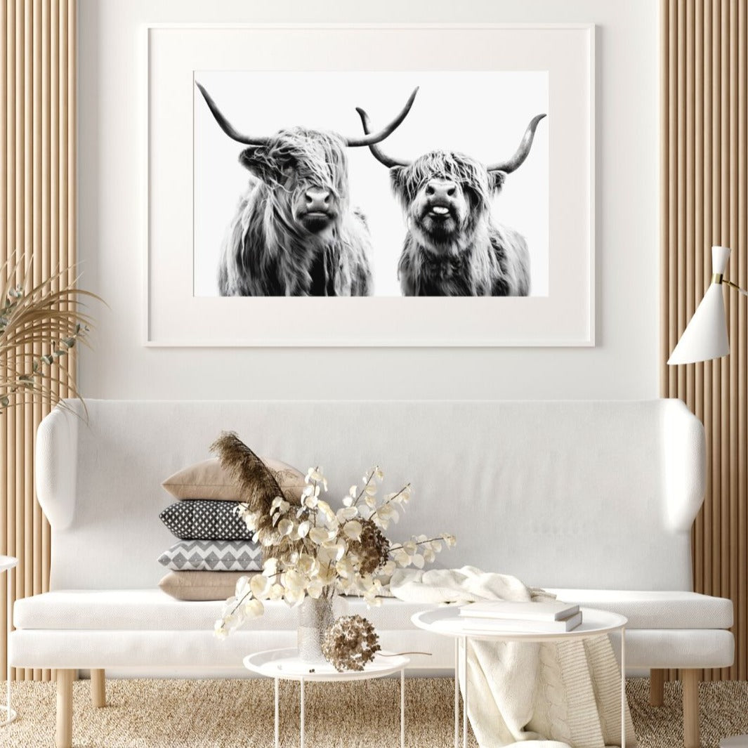 Highland Cow - Canvas Wall Art