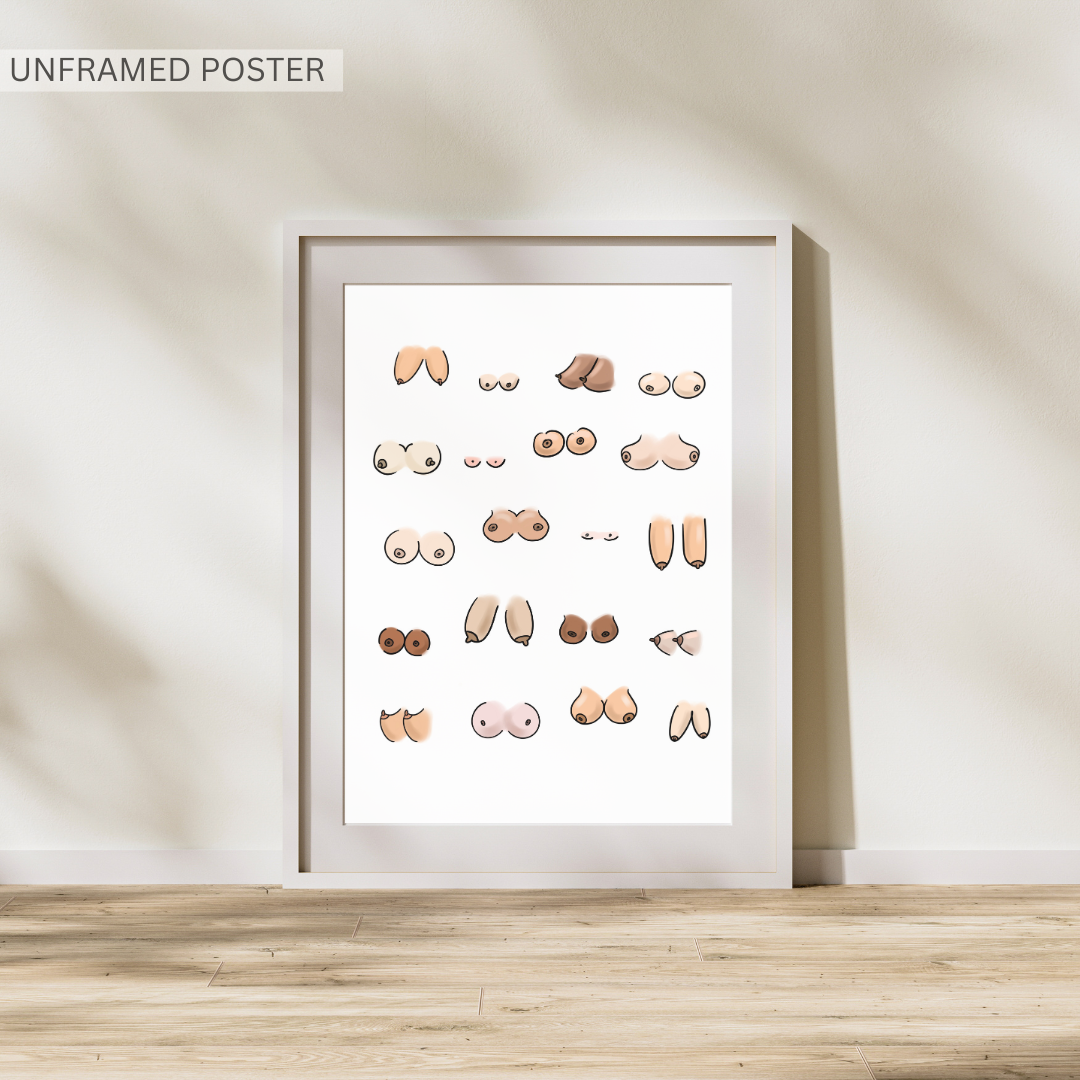 Boobs - Canvas Wall Art