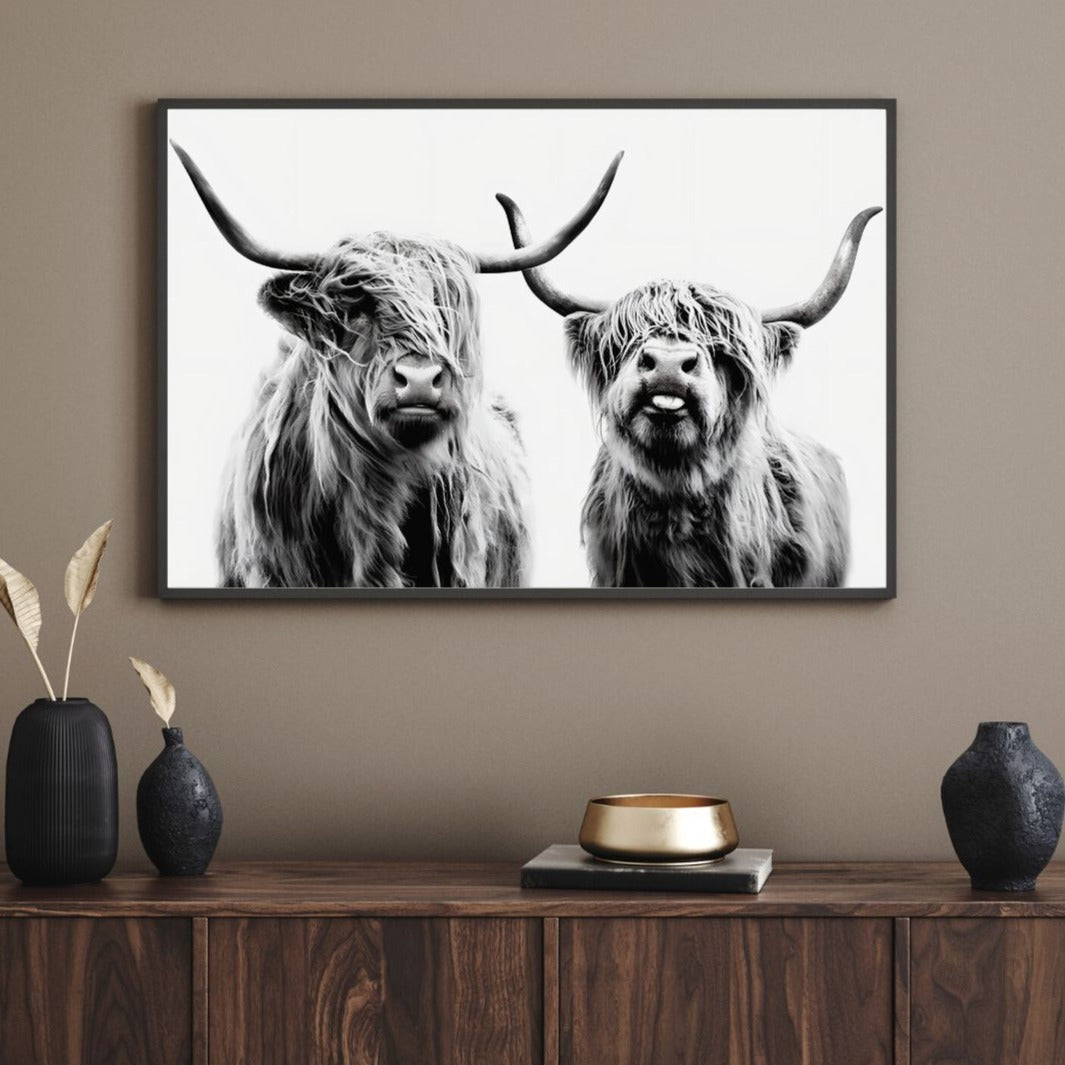 Highland Cow - Canvas Wall Art