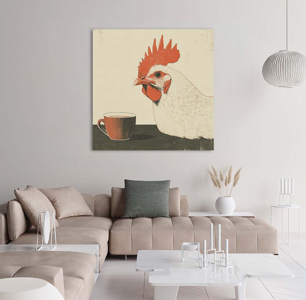 The Chicken - Canvas Wall Art