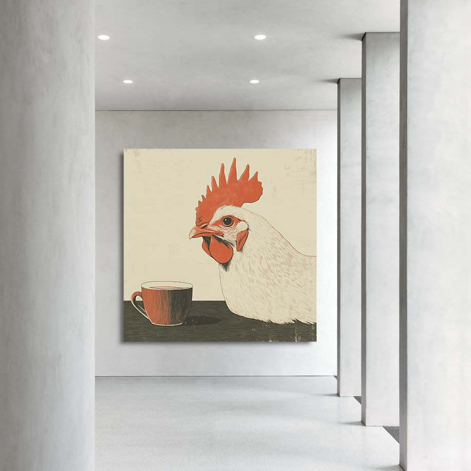 The Chicken - Canvas Wall Art