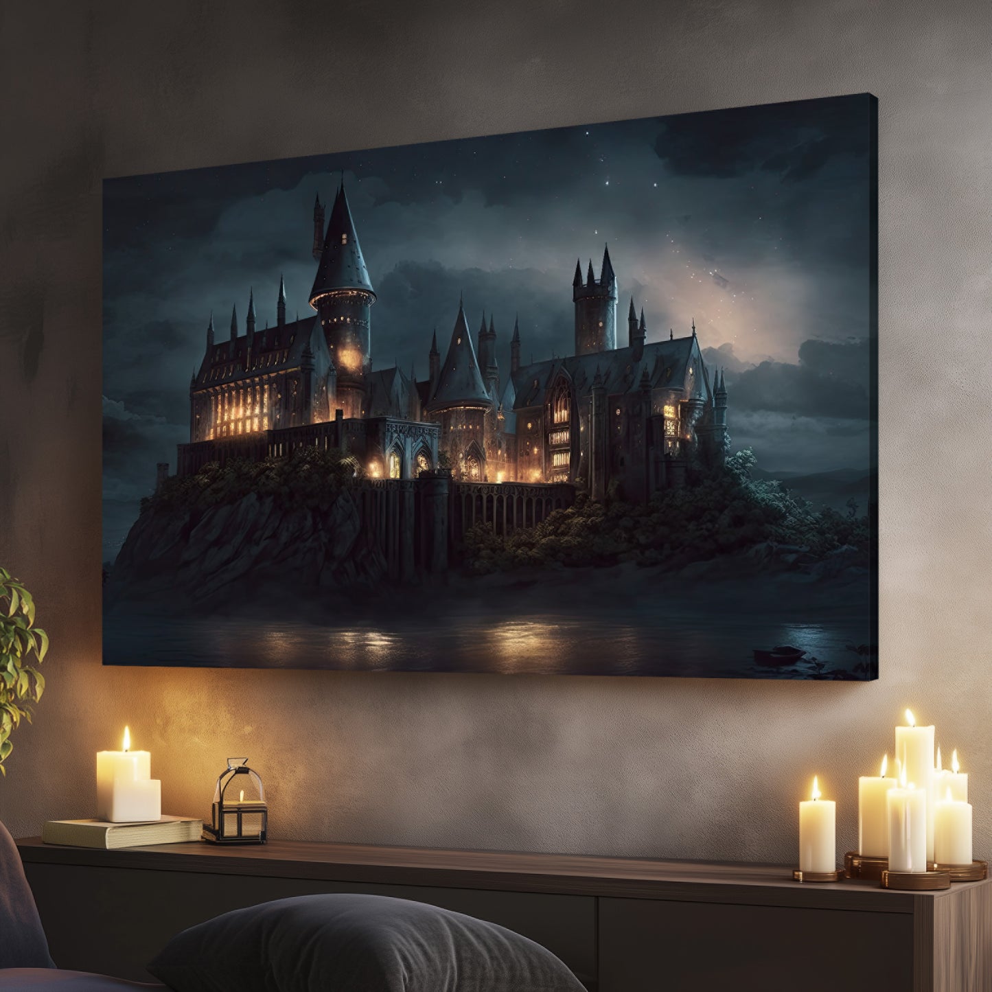 Wizard Castle - Canvas Wall Art