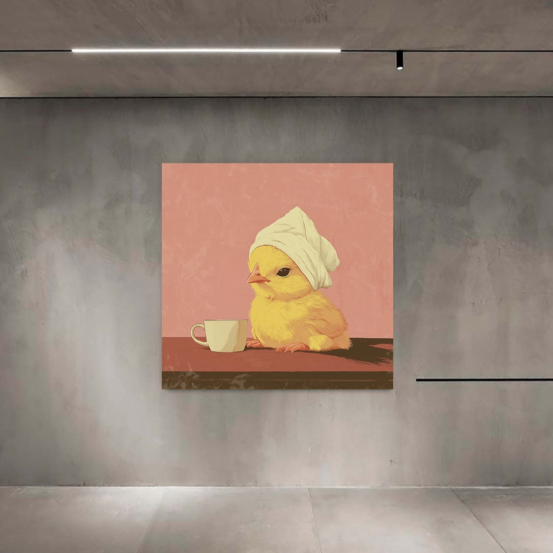 The Chick - Canvas Wall Art