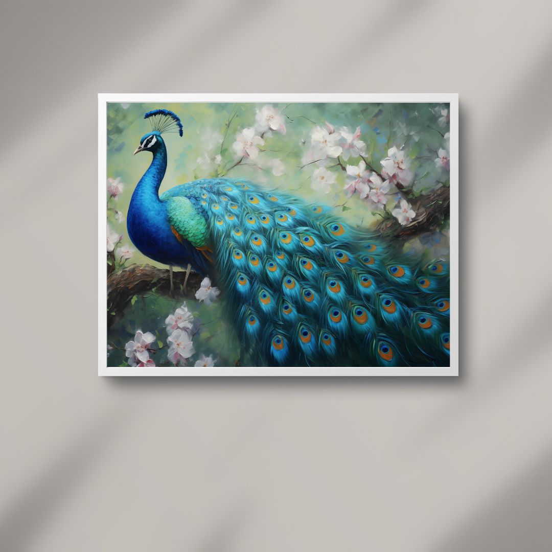 Peacock - Canvas Wall Art