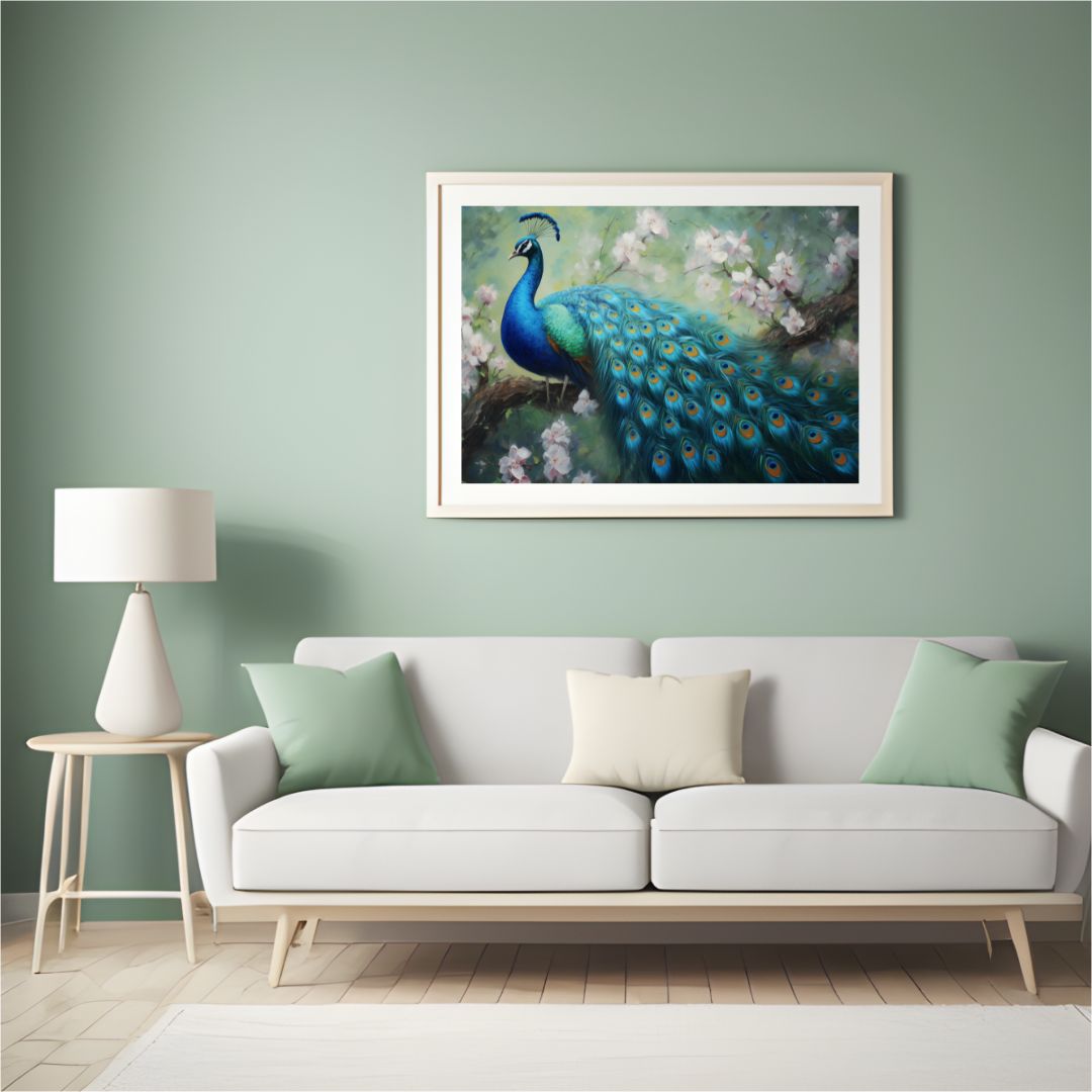Peacock - Canvas Wall Art