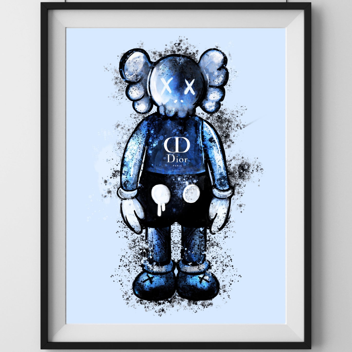 Blue Toy - Canvas Wall Art