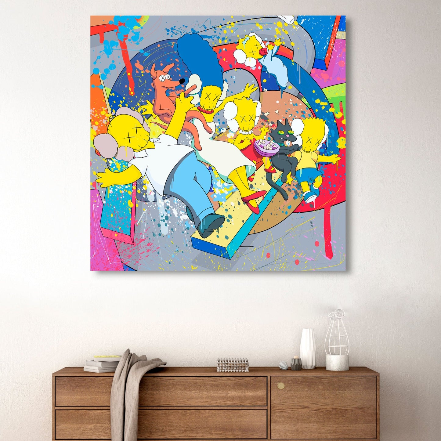 Кіmpsons - Canvas Wall Art