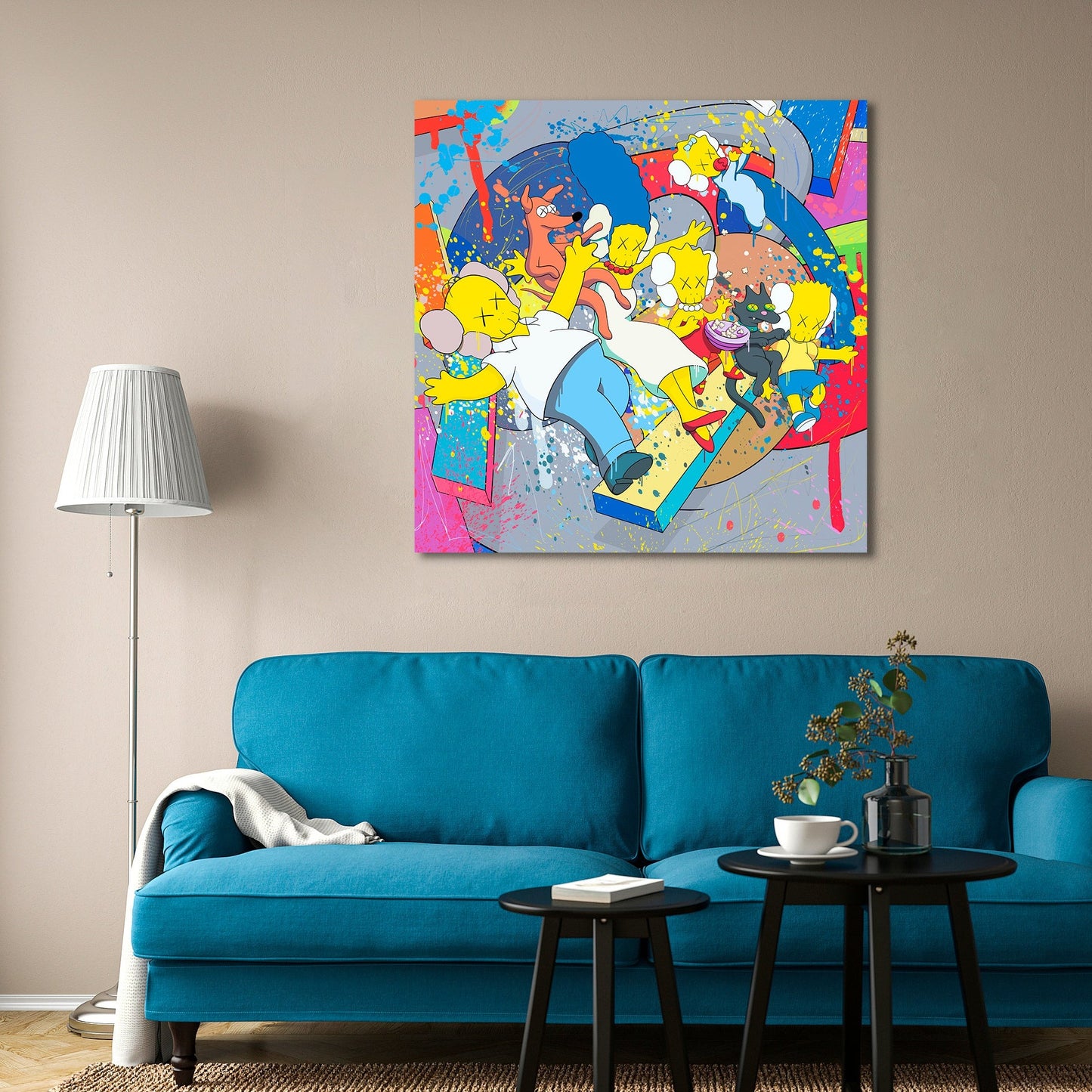Кіmpsons - Canvas Wall Art