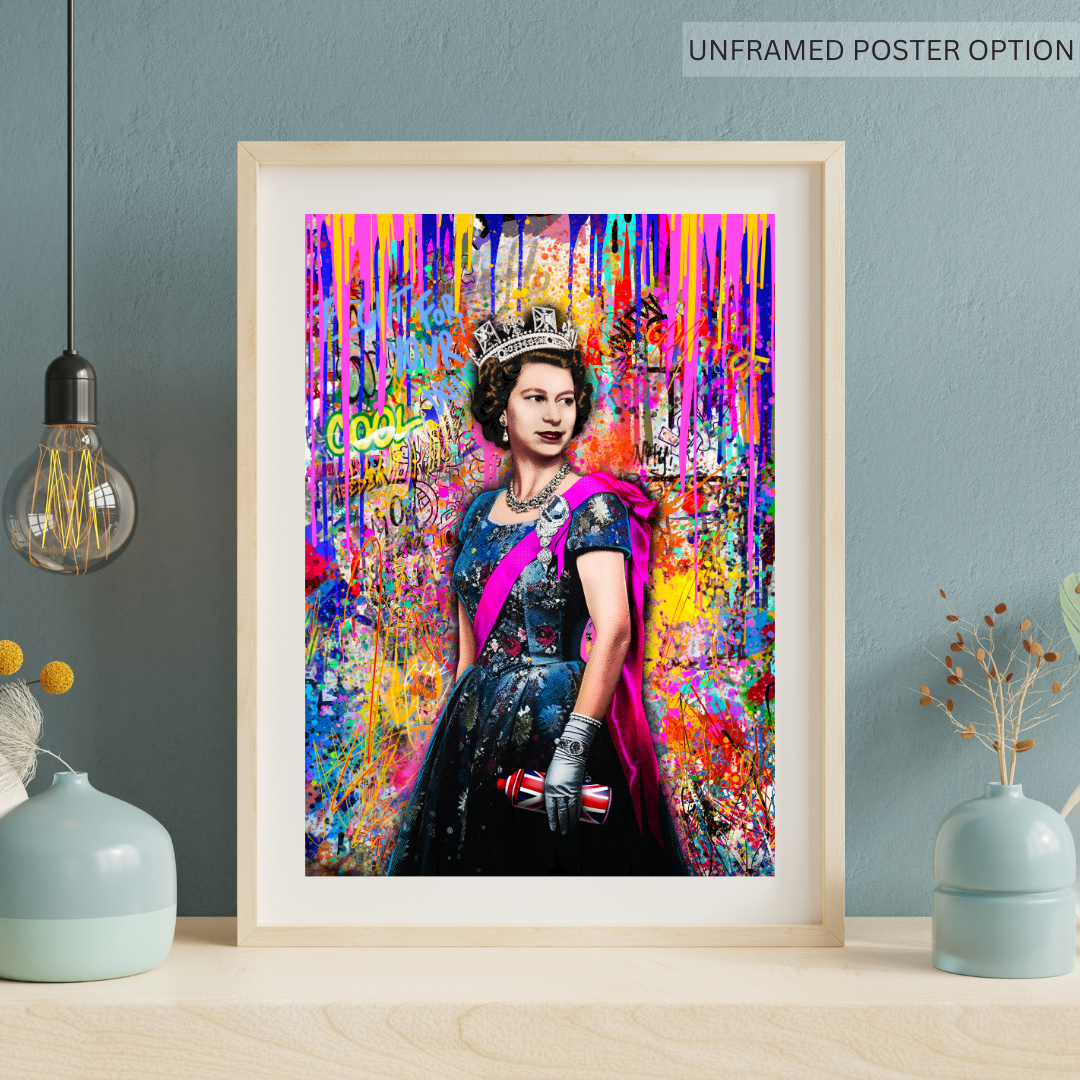 Queen Elizabeth - Canvas Wall Art