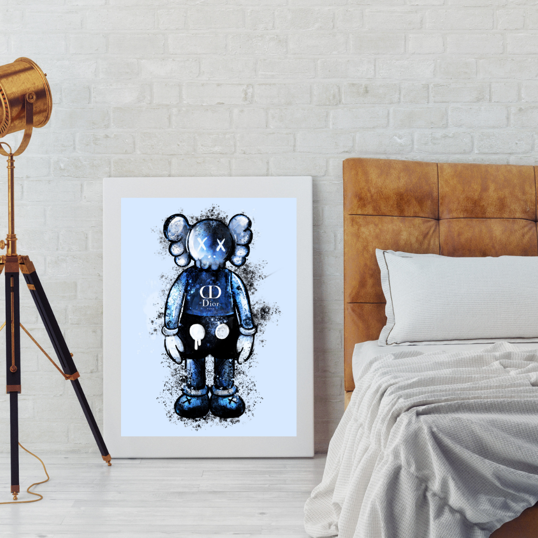 Blue Toy - Canvas Wall Art