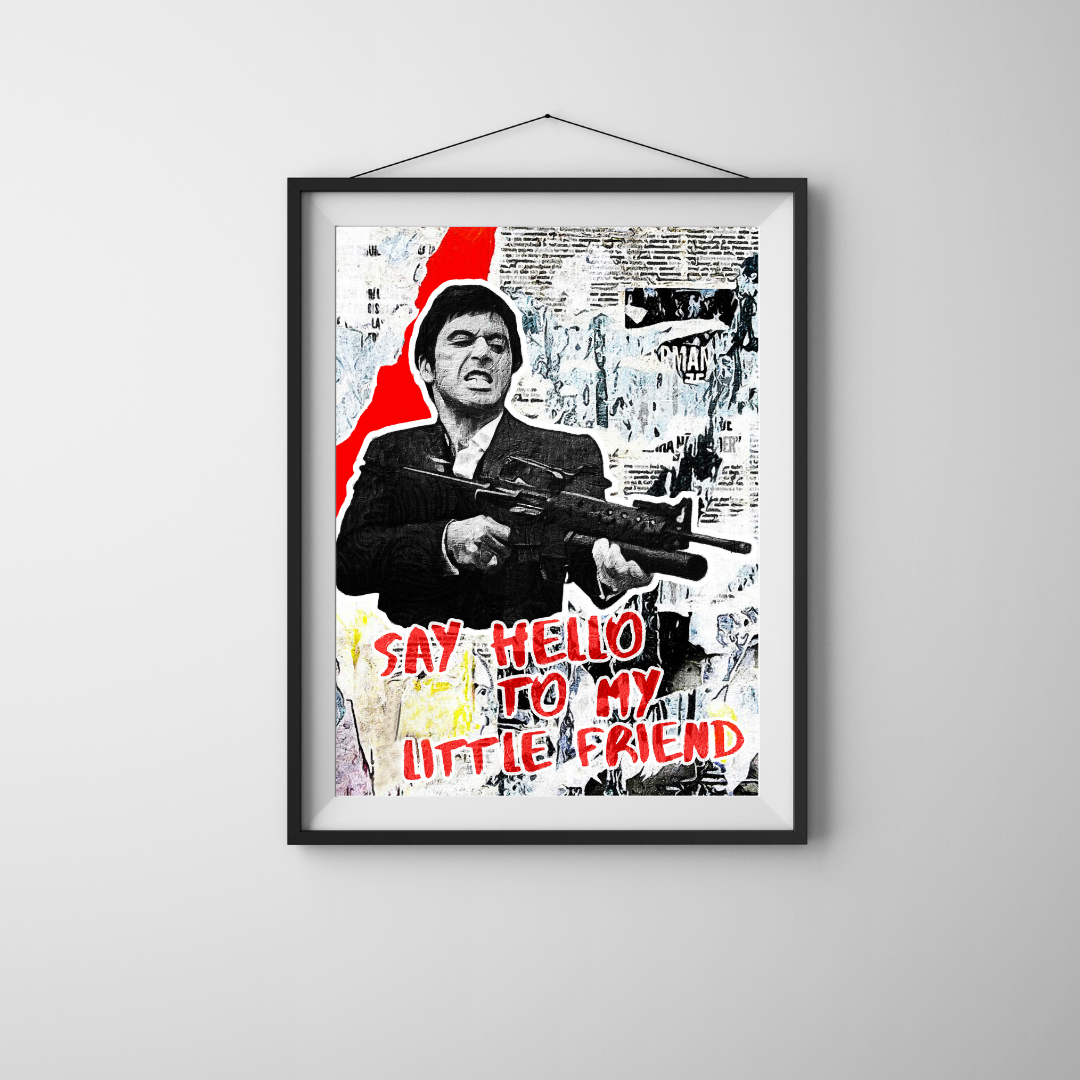 Tony Montana - Canvas Wall Art