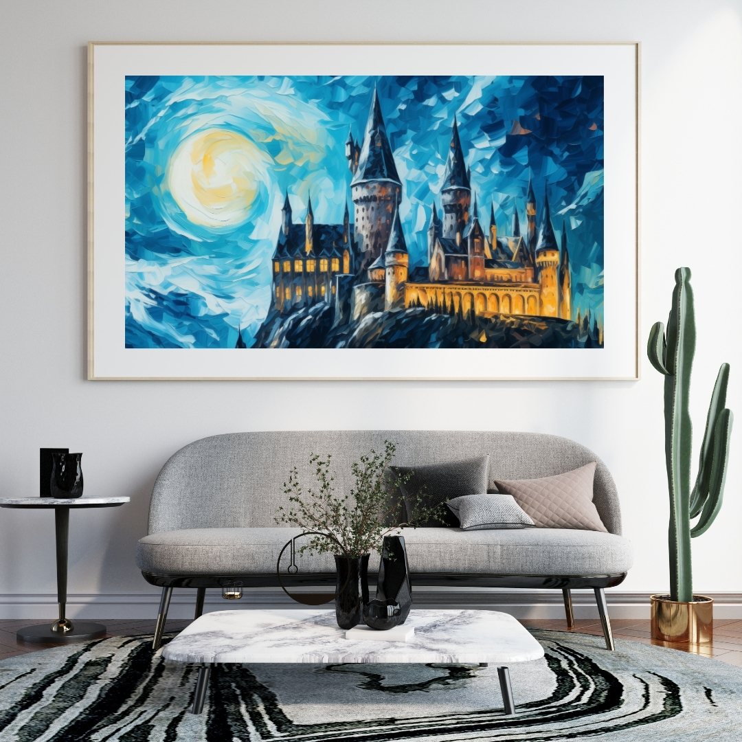 Van Gogh Castle - Canvas Wall Art