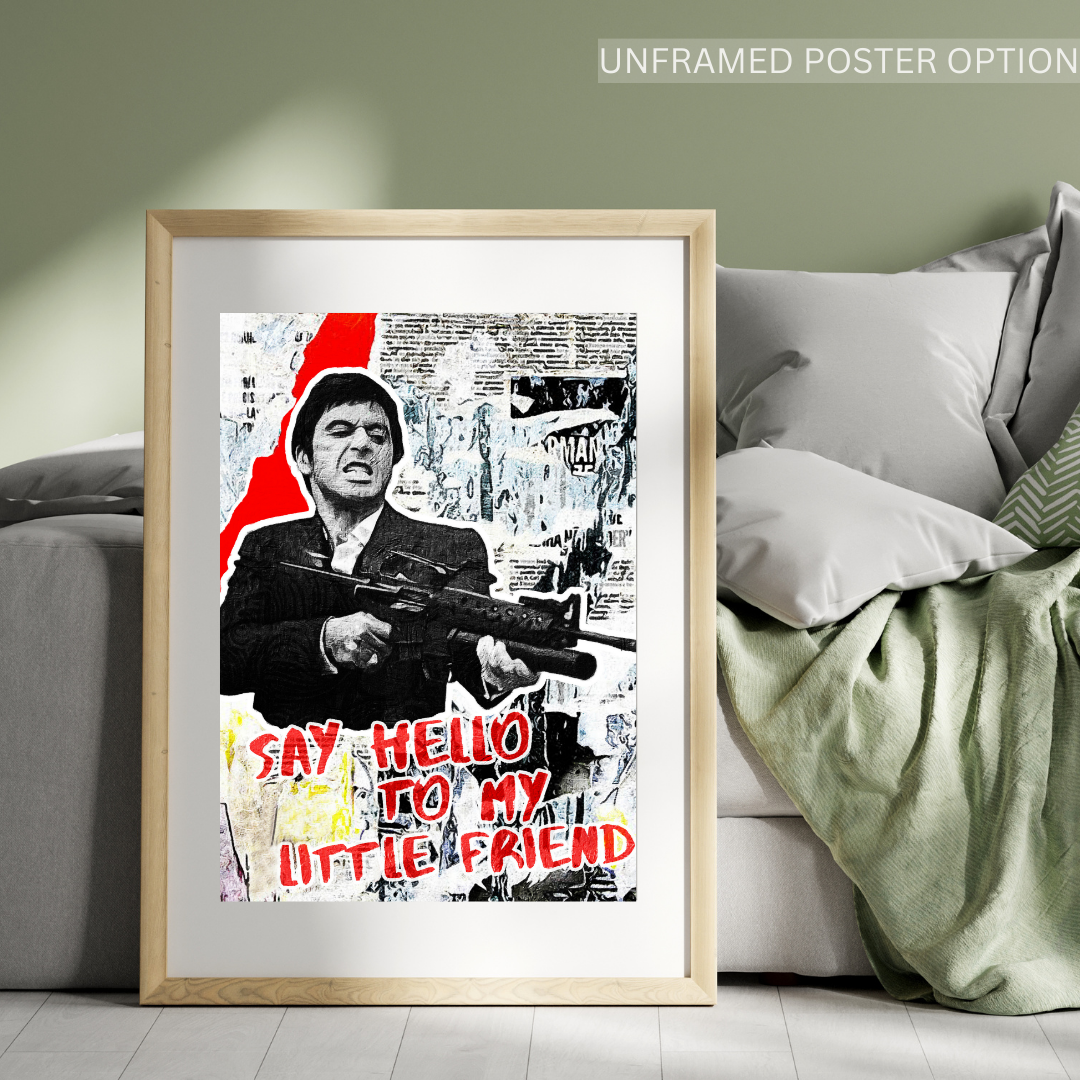 Tony Montana - Canvas Wall Art