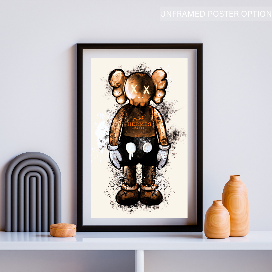 Orange Toy - Canvas Wall Art