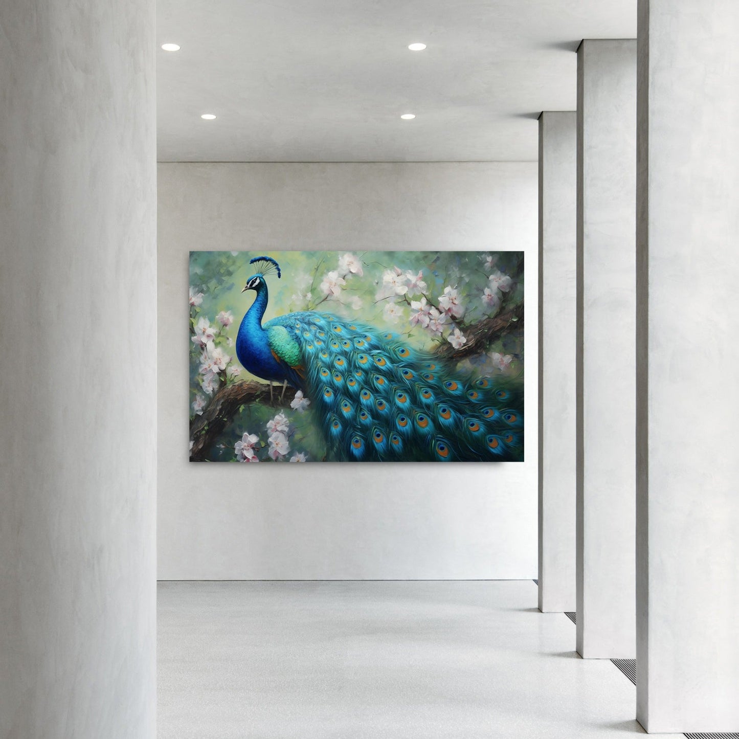 Peacock - Canvas Wall Art