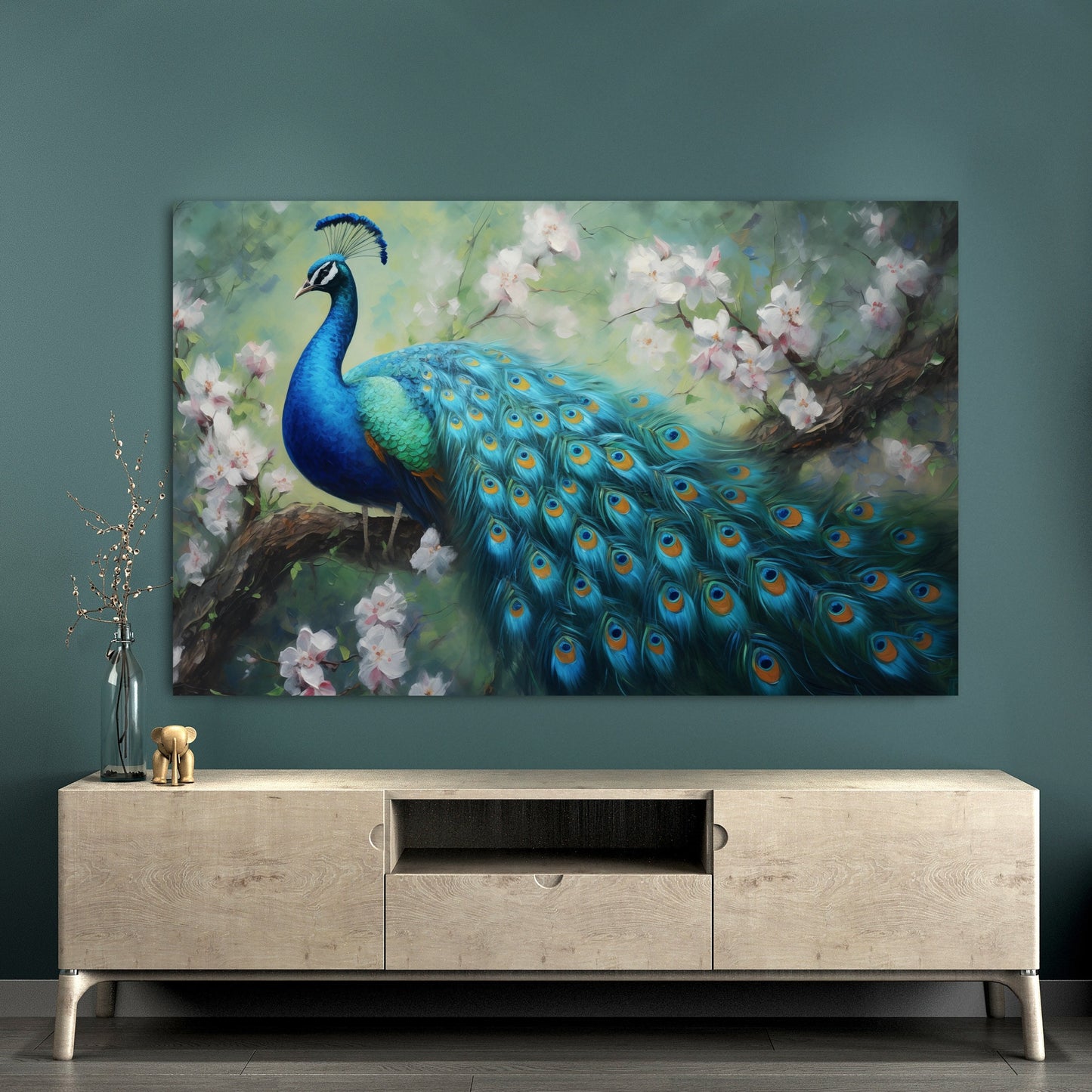 Peacock - Canvas Wall Art