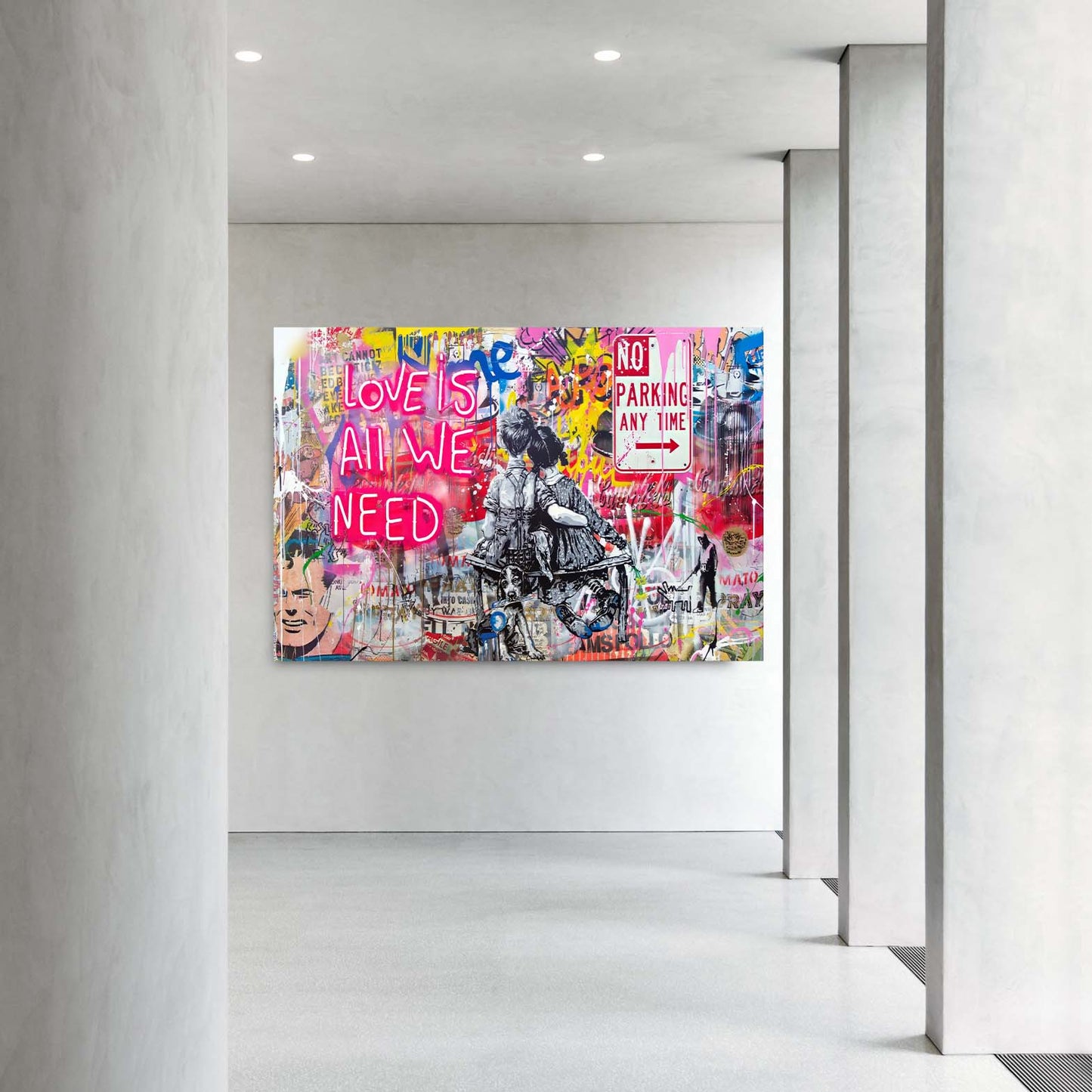 Love Is All We Need - Canvas Wall Art