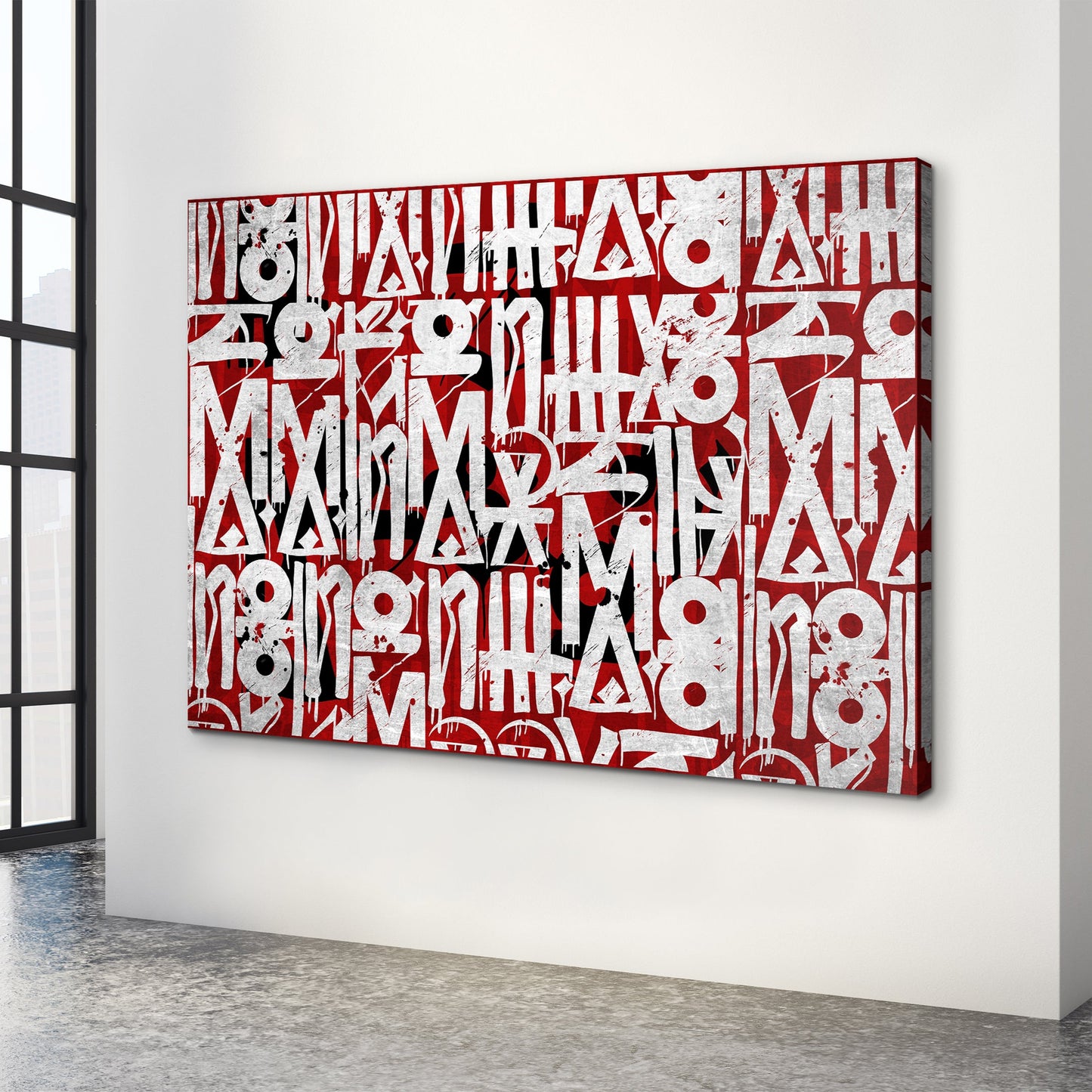 Retna Red - Canvas Wall Art