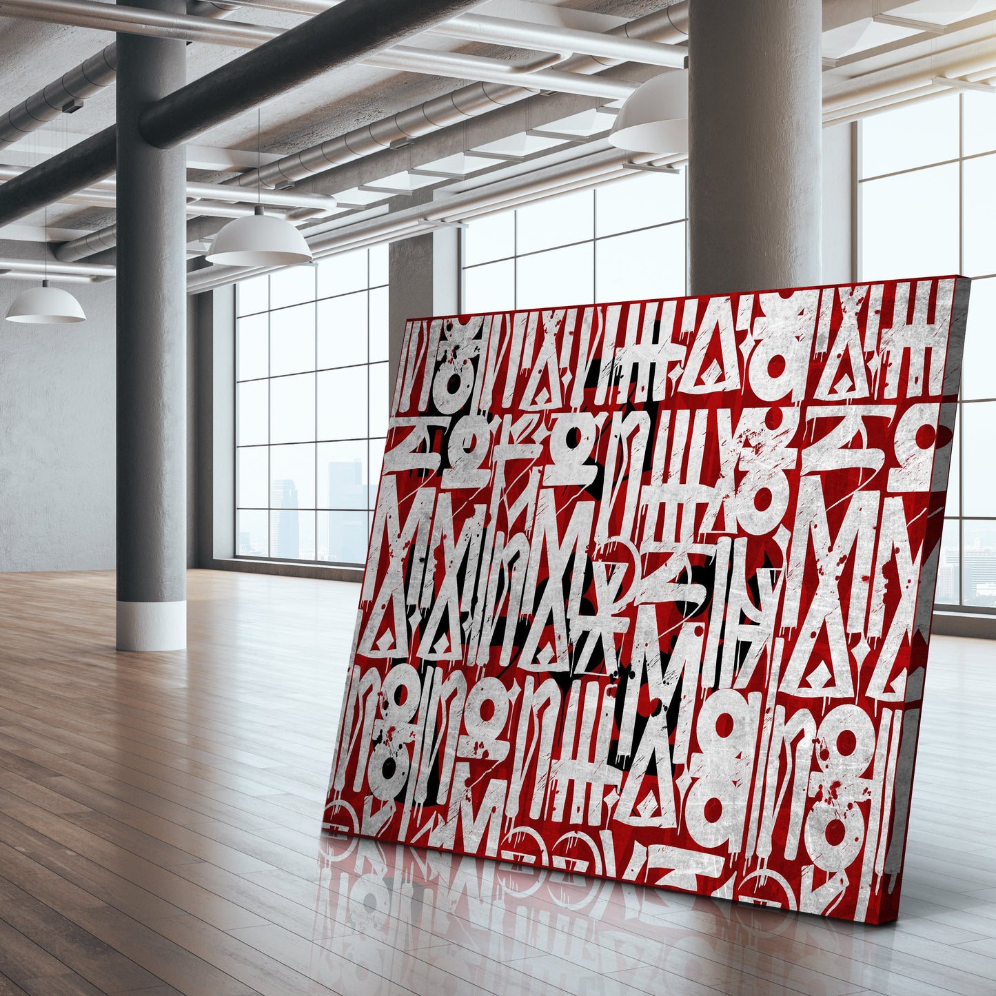 Retna Red - Canvas Wall Art