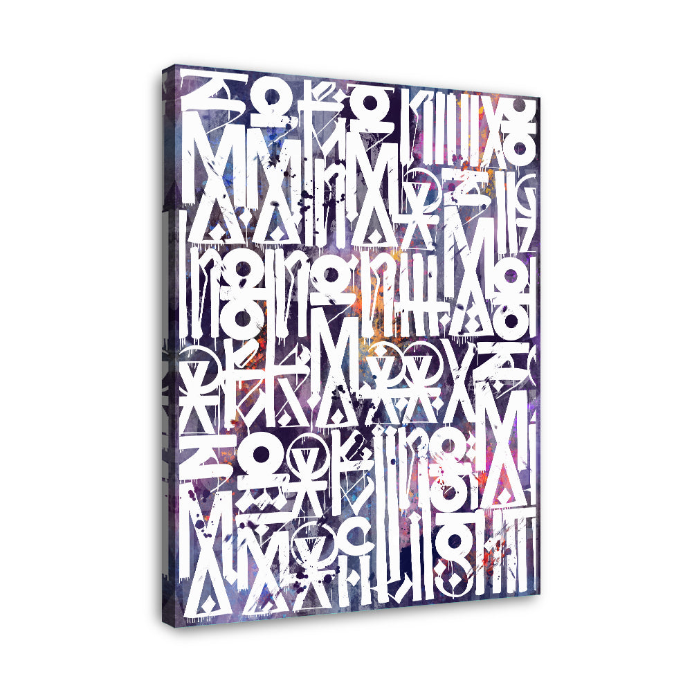 Retna Blue - Canvas Wall Art