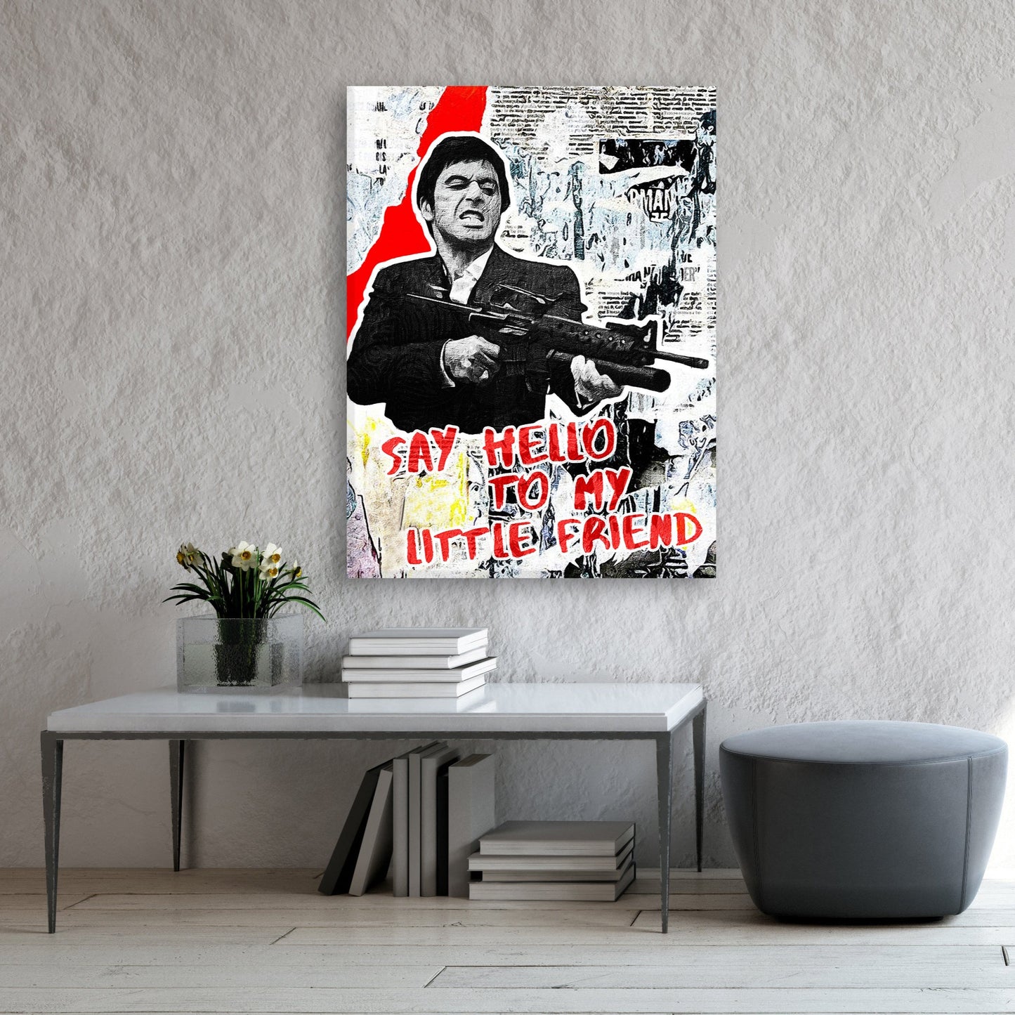 Tony Montana - Canvas Wall Art