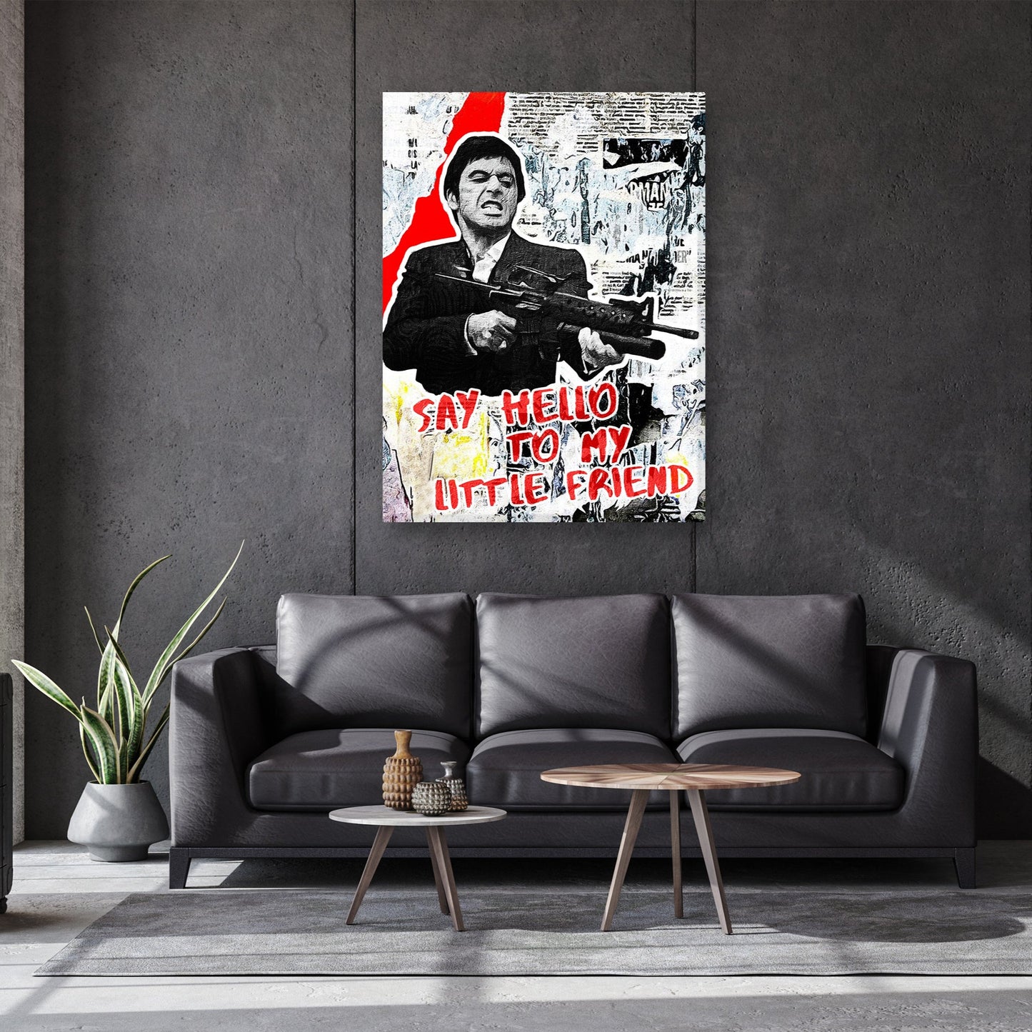 Tony Montana - Canvas Wall Art