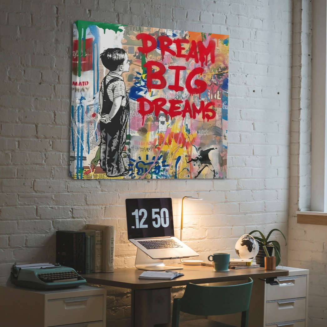 Dream Big Dreams - Canvas Wall Art