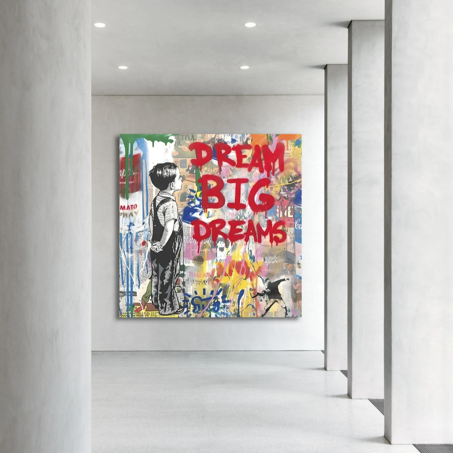 Dream Big Dreams - Canvas Wall Art