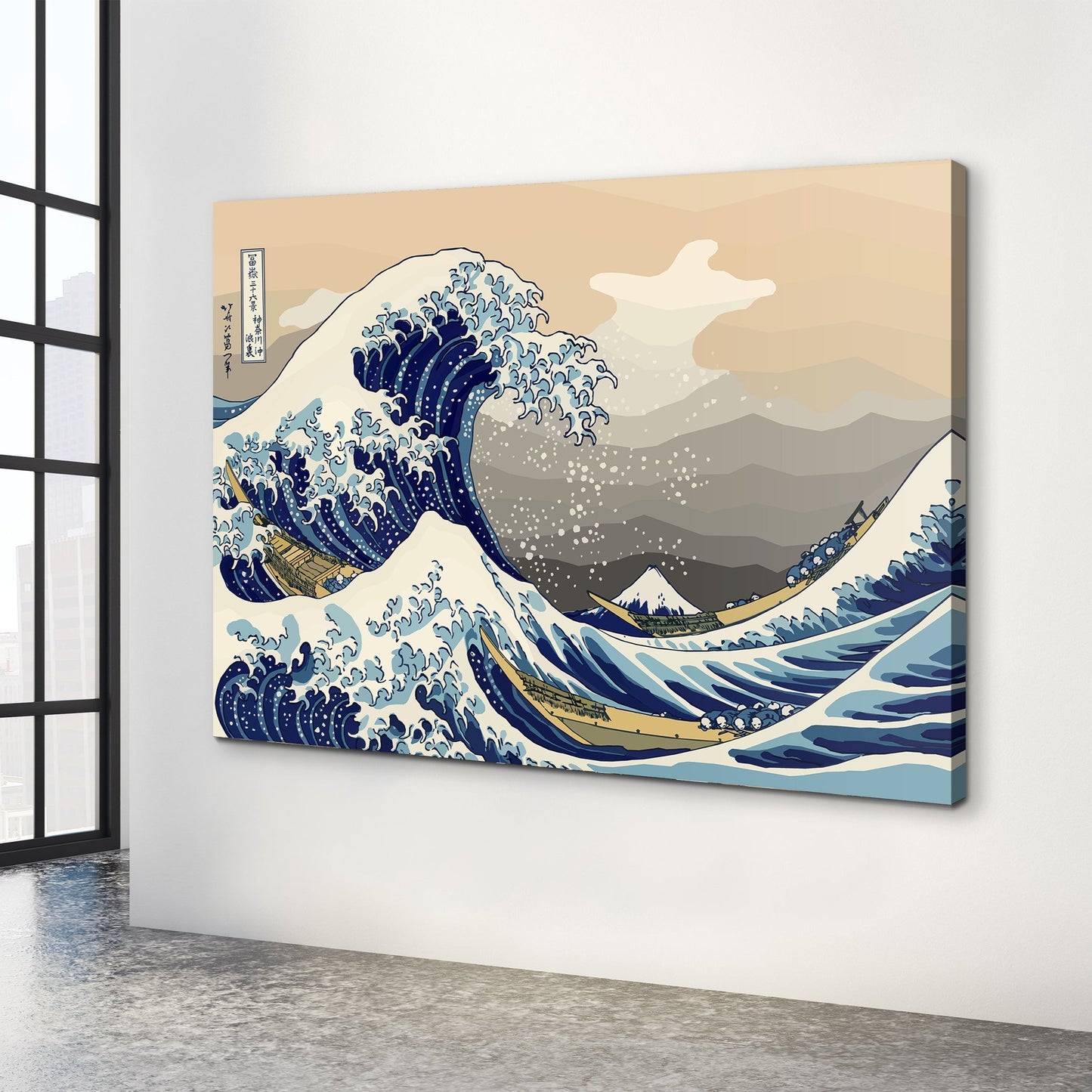The Great Wave of Kanagawa - Canvas Wall Art