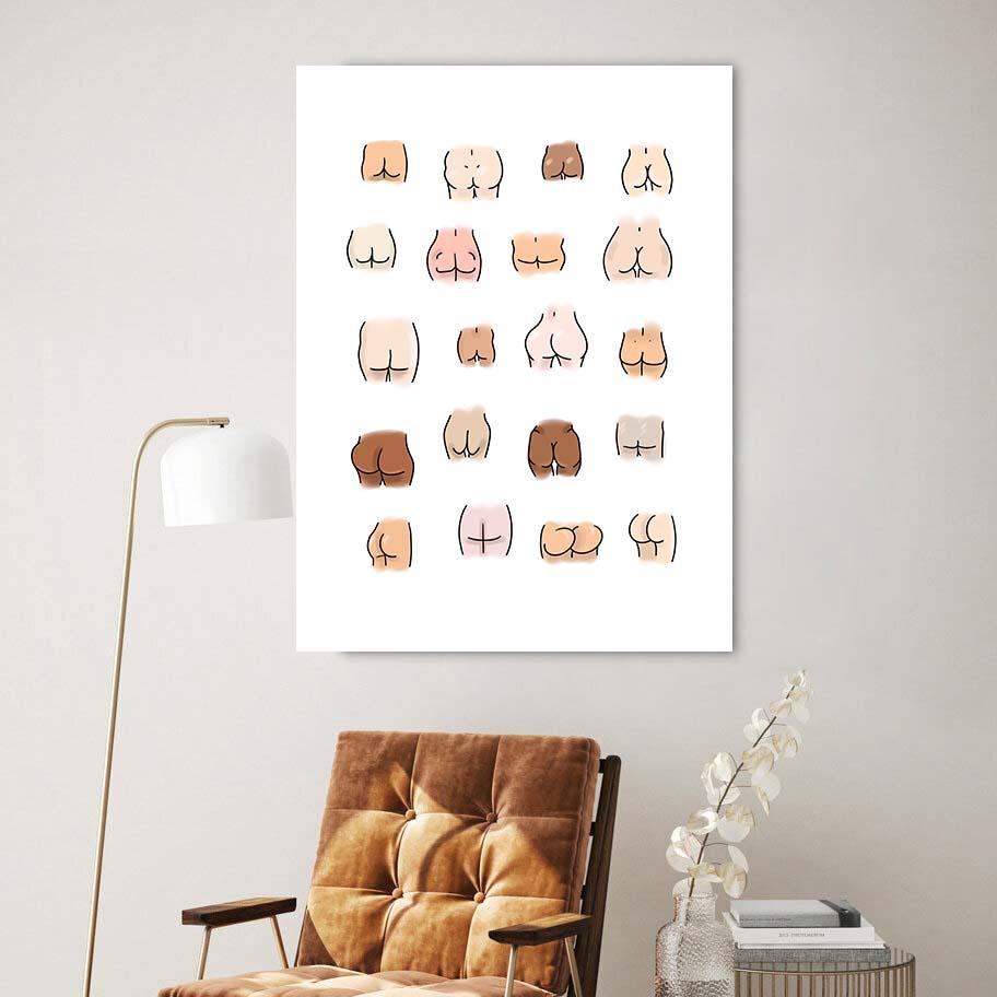 Bums - Canvas Wall Art