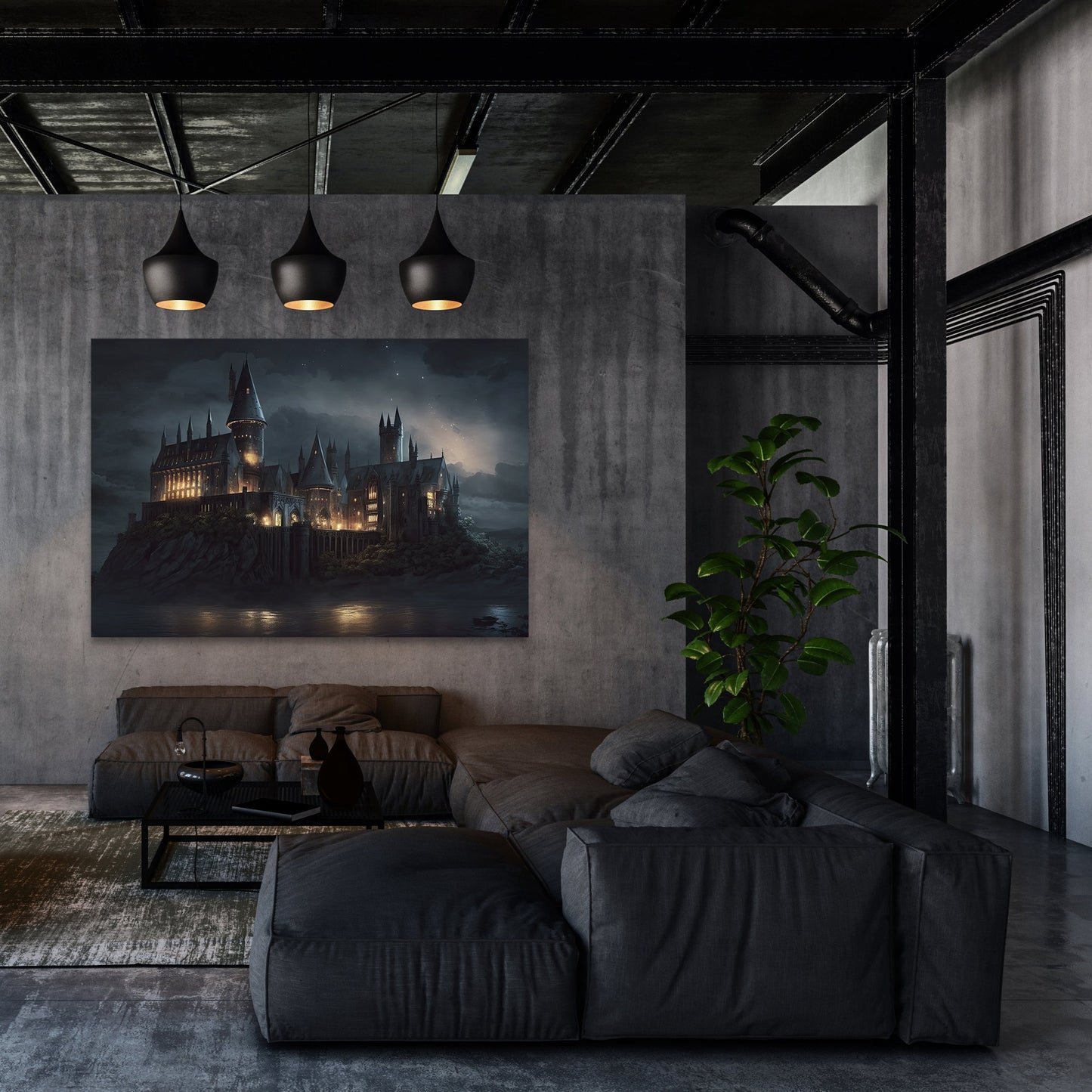 Wizard Castle - Canvas Wall Art