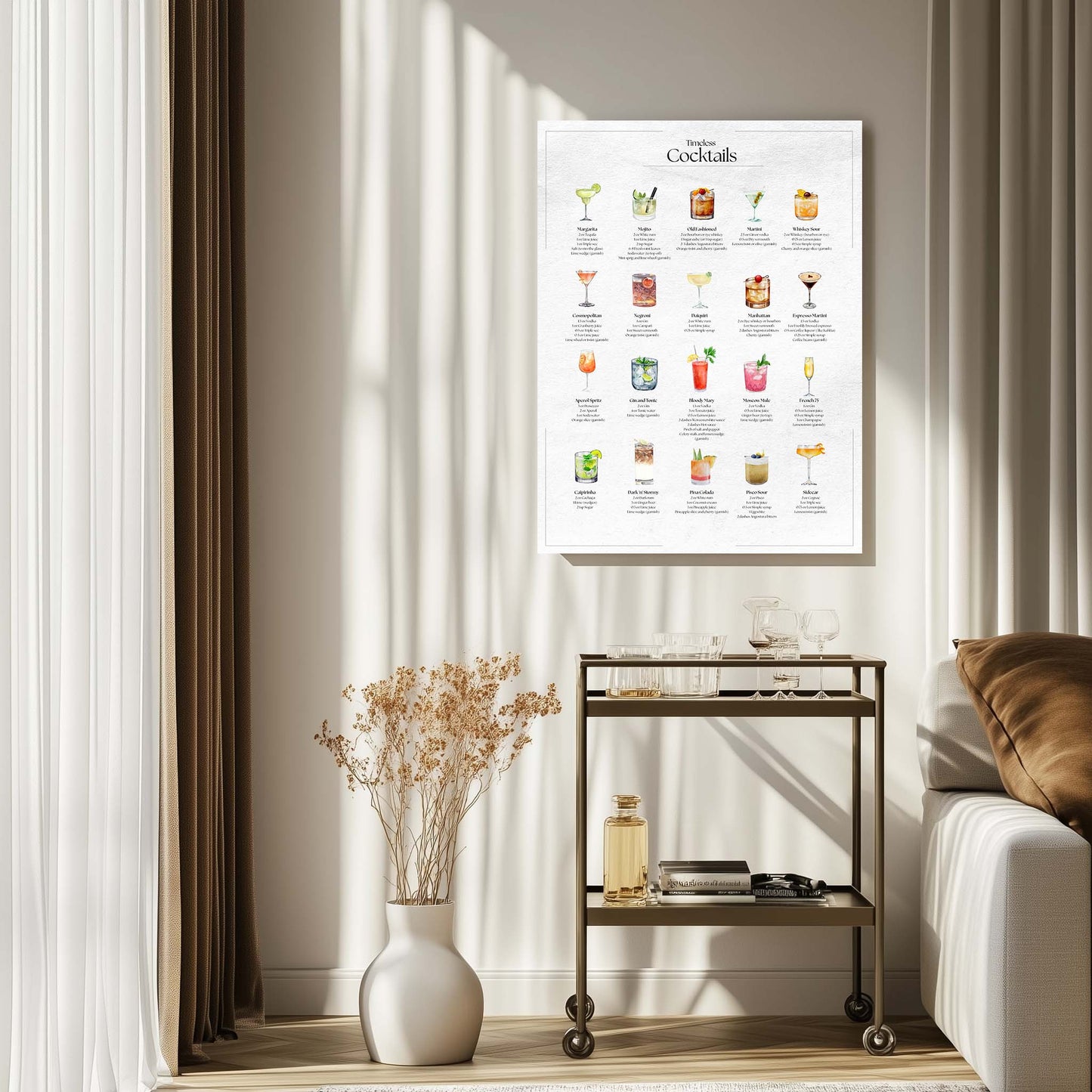 Mixology - Canvas Wall Art