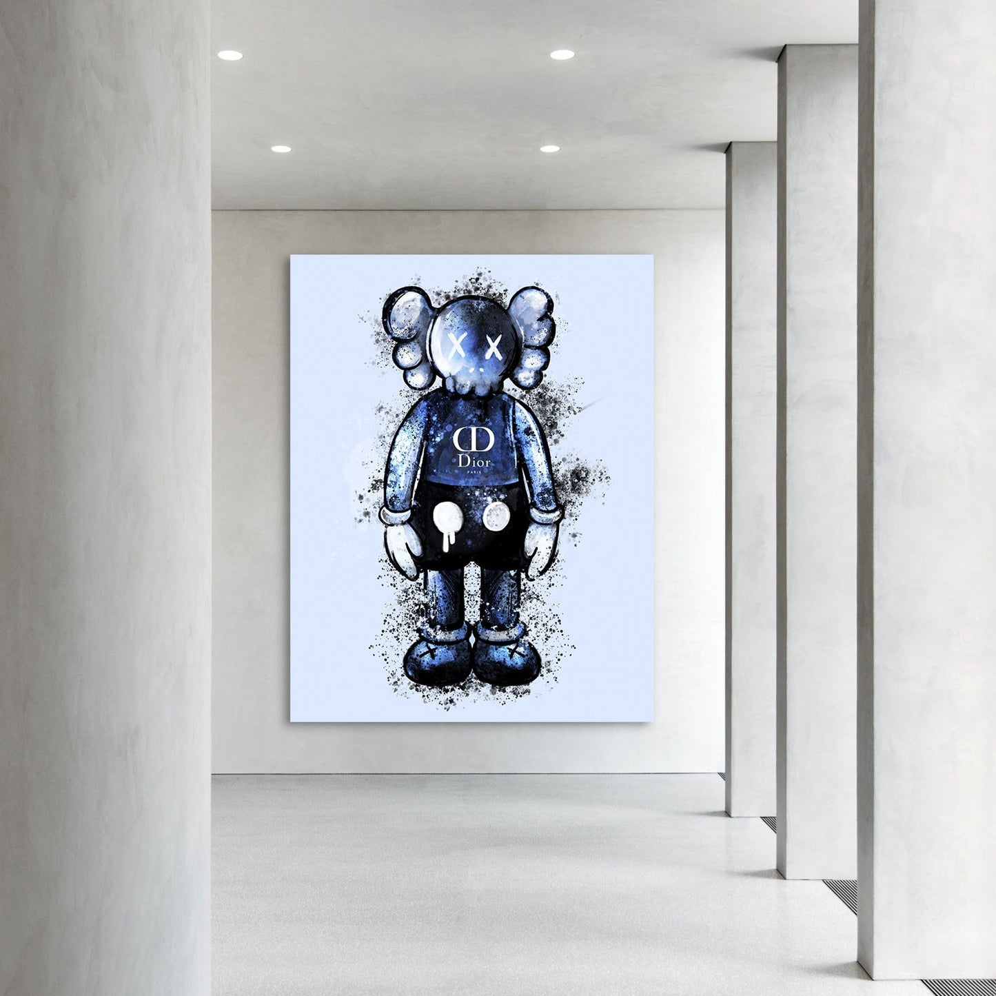 Blue Toy - Canvas Wall Art