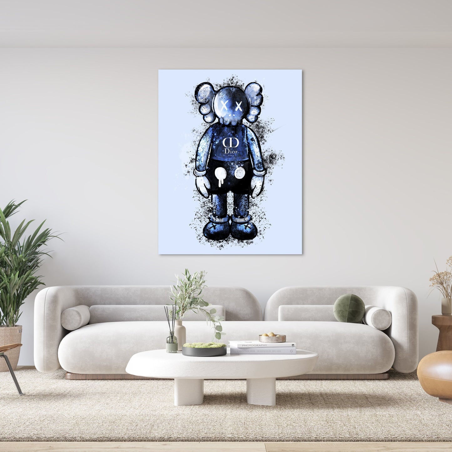Blue Toy - Canvas Wall Art