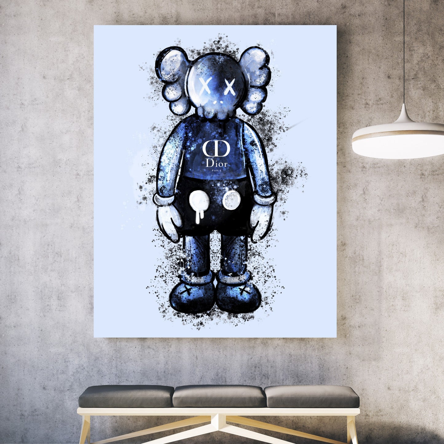 Blue Toy - Canvas Wall Art
