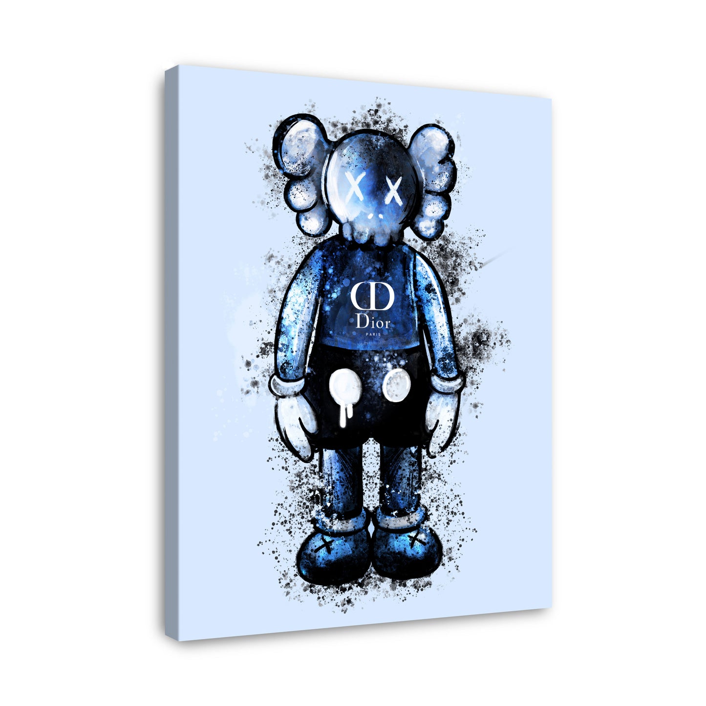 Blue Toy - Canvas Wall Art